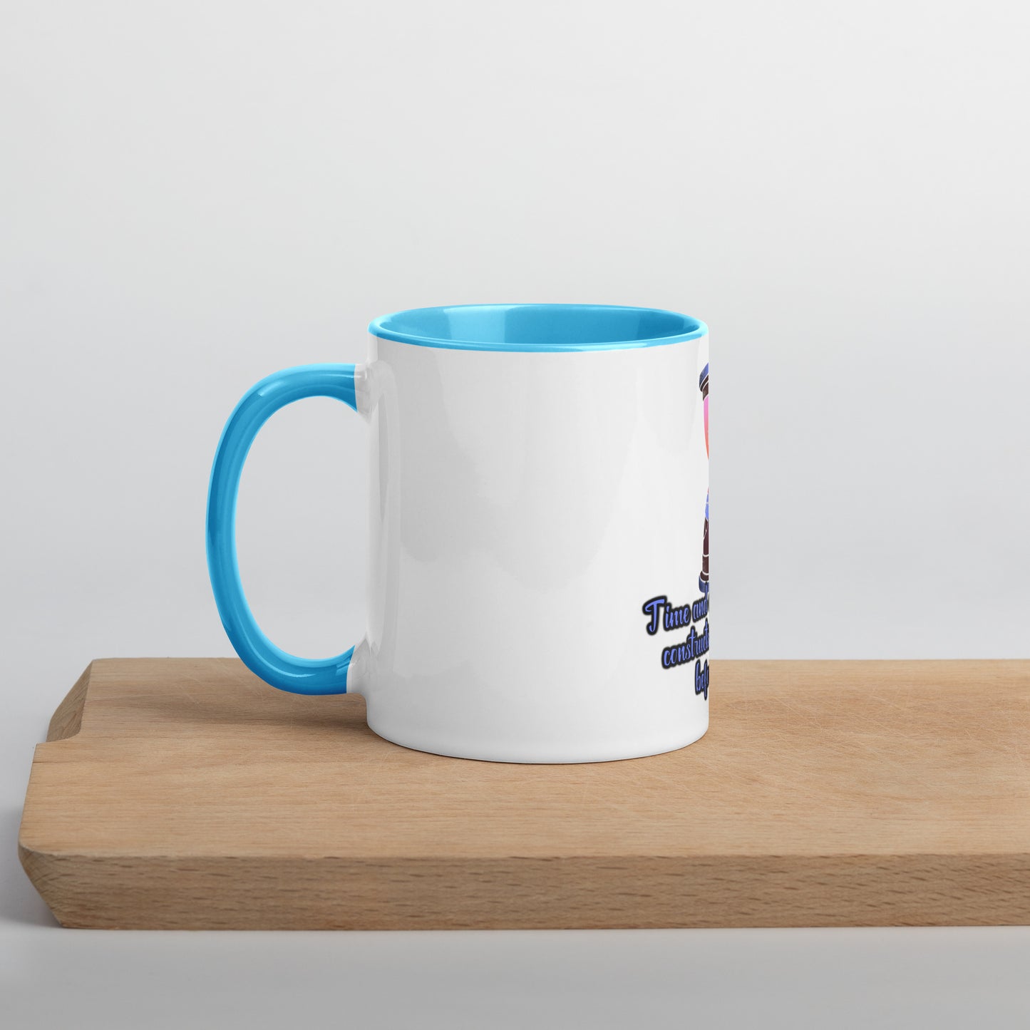 Hourglass Mug With Color Inside
