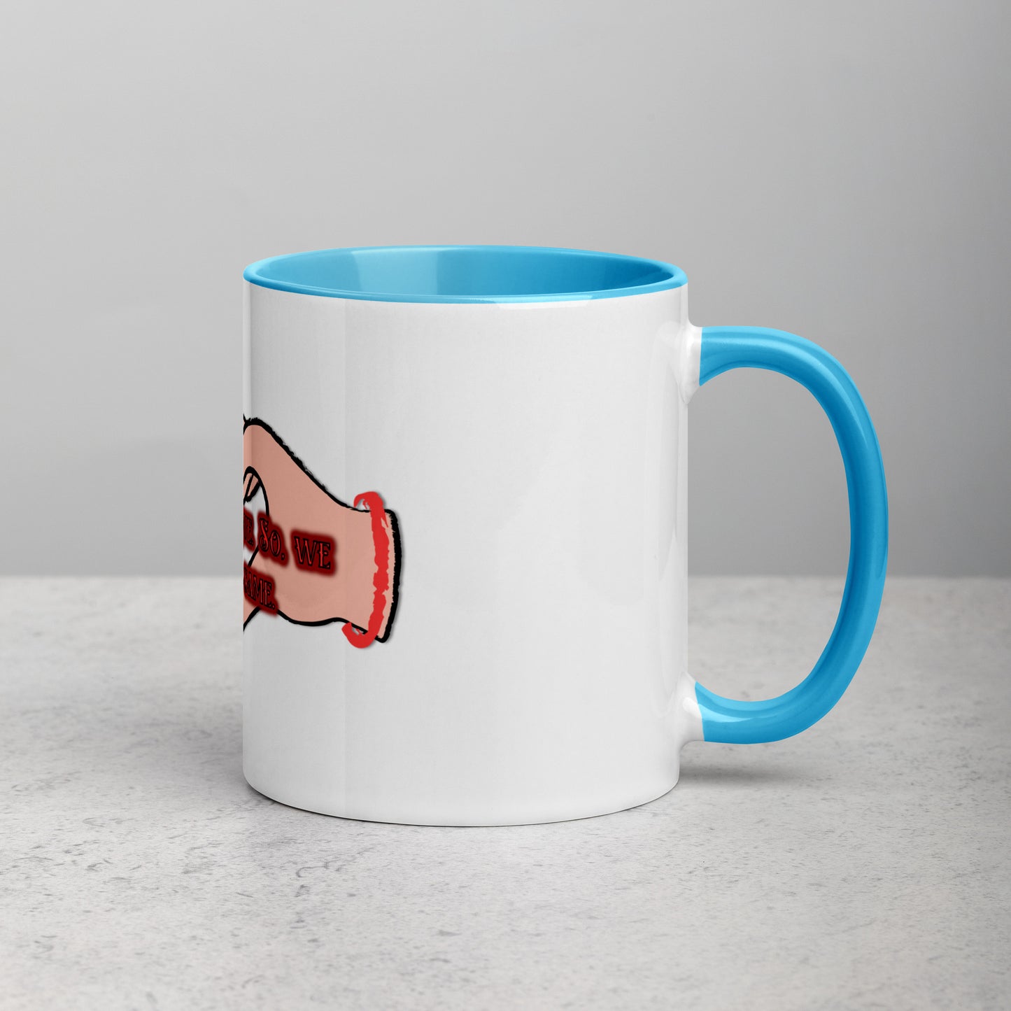 Unique Mug With Color Inside