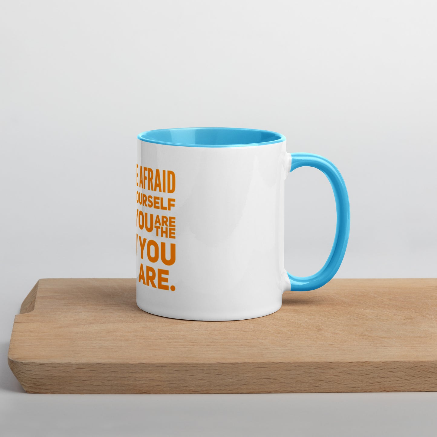Ask Yourself #2 Mug With Color Inside