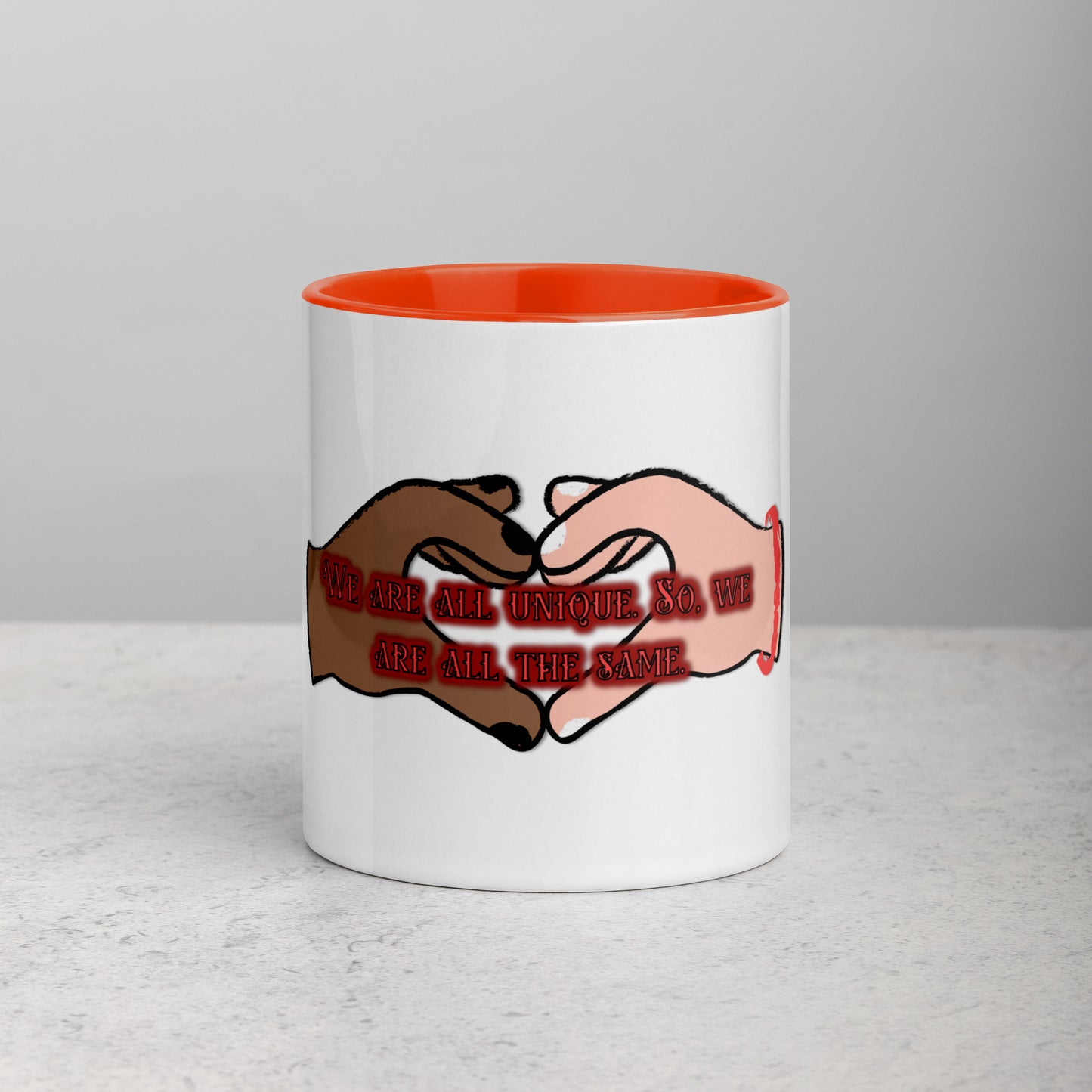 Unique Mug With Color Inside