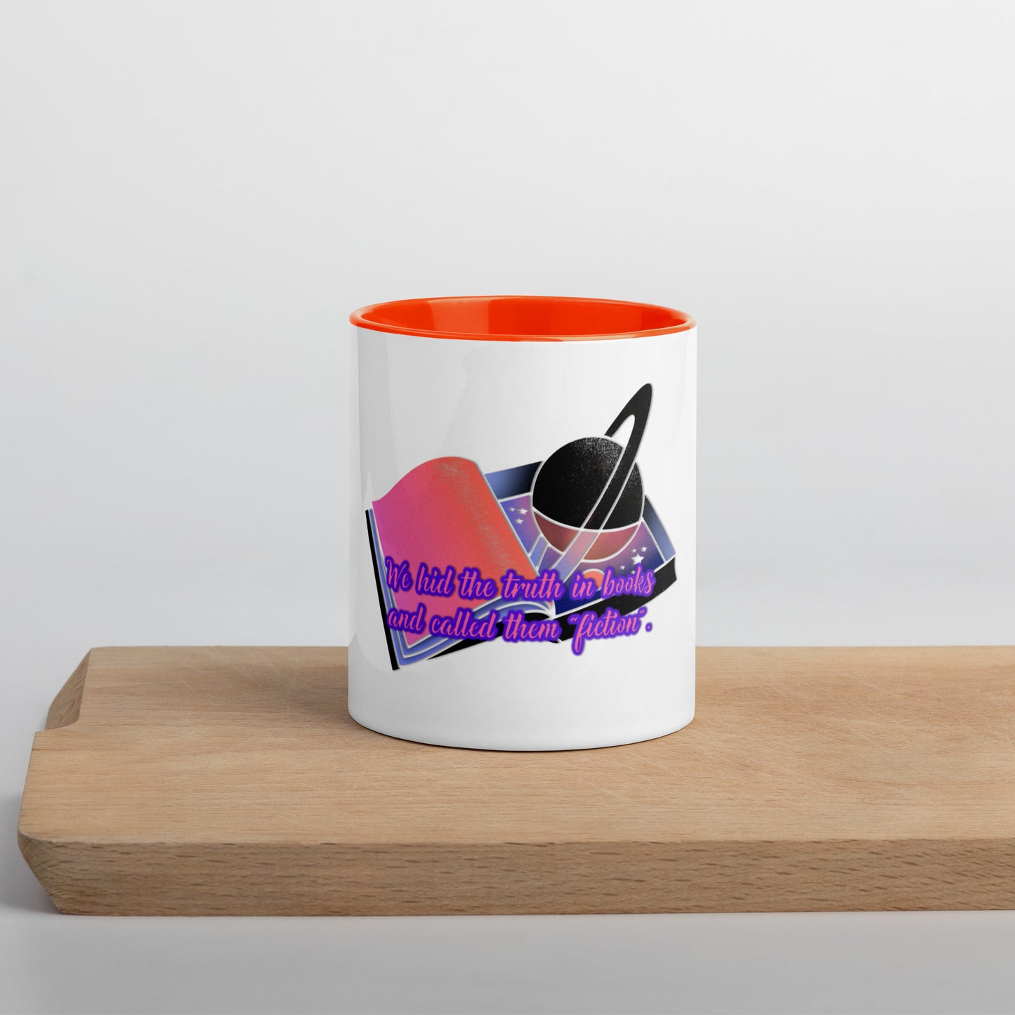 Fiction Mug With Color Inside