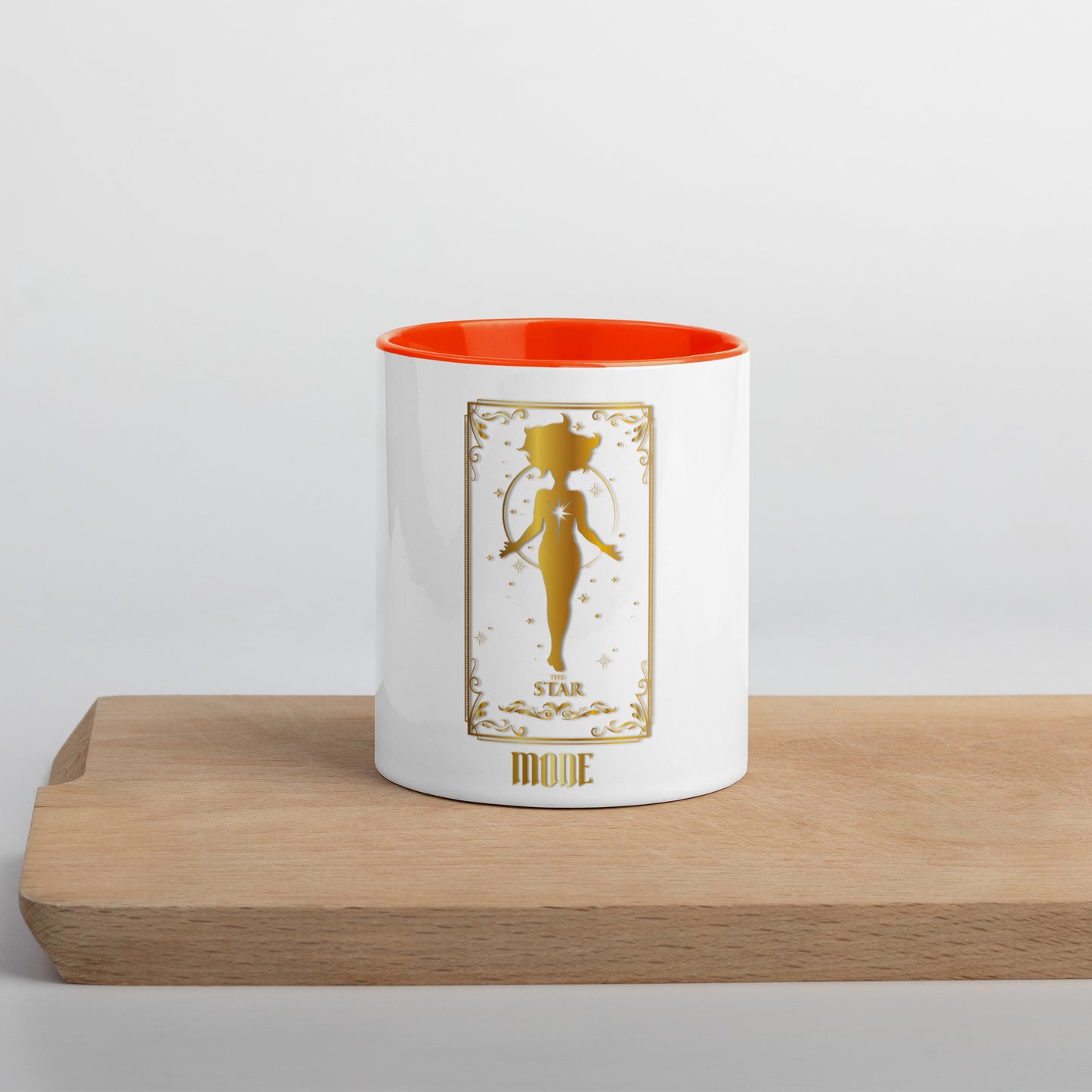 Star (Gold) Mug With Color Inside