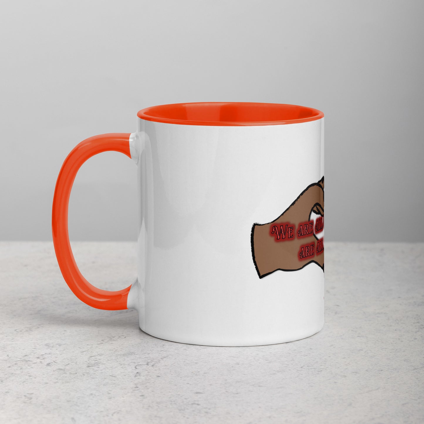 Unique Mug With Color Inside