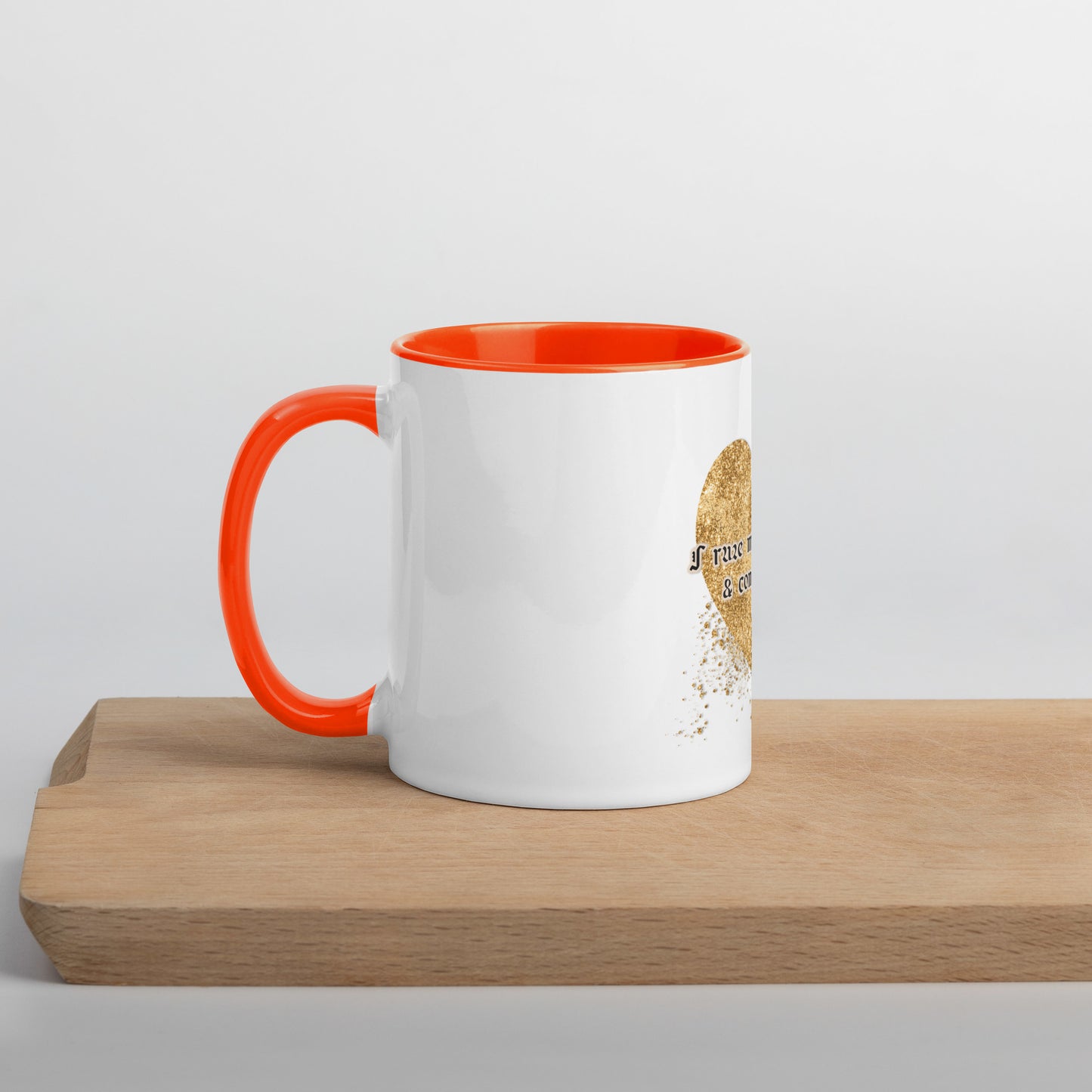 Affirmation #2 Mug With Color Inside