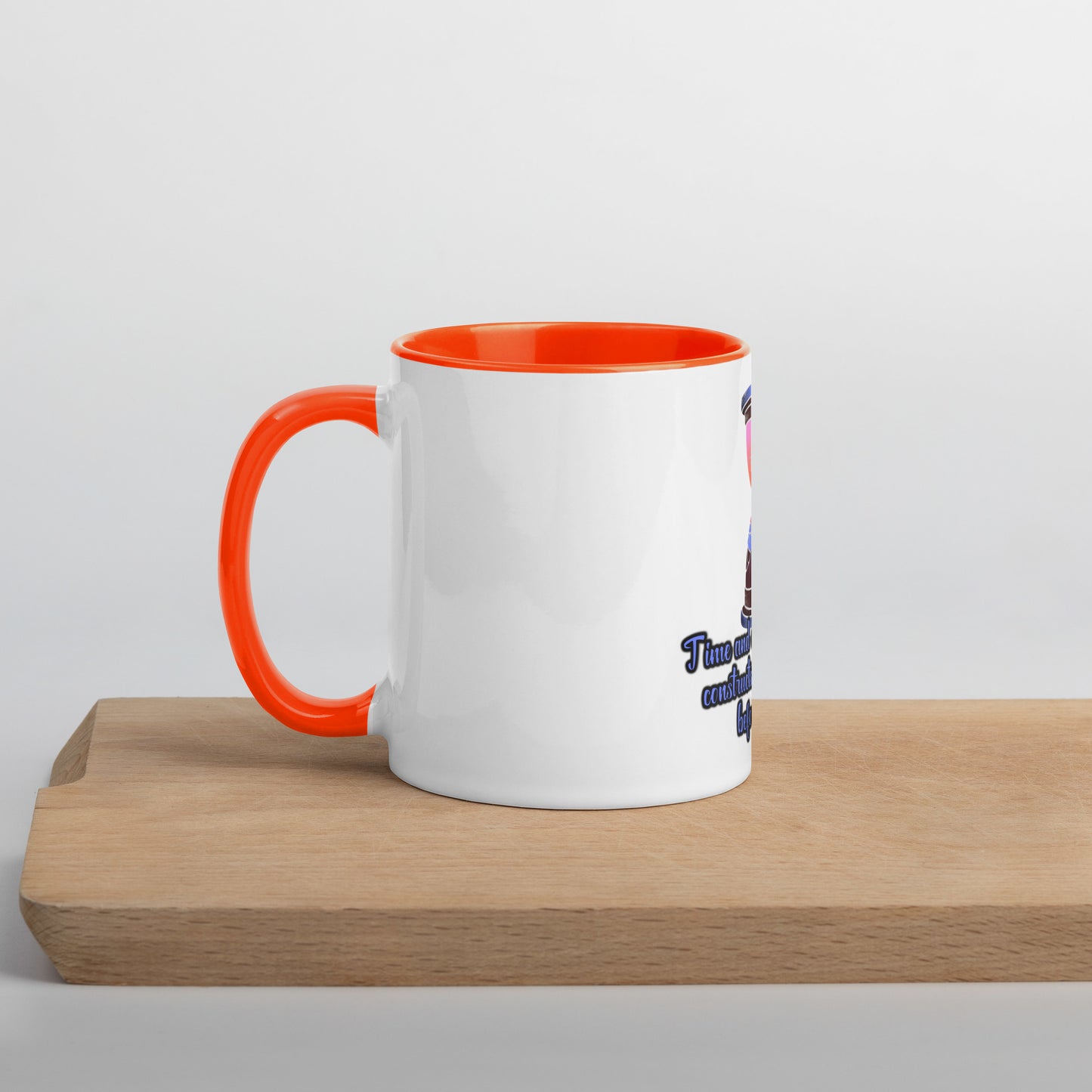 Hourglass Mug With Color Inside