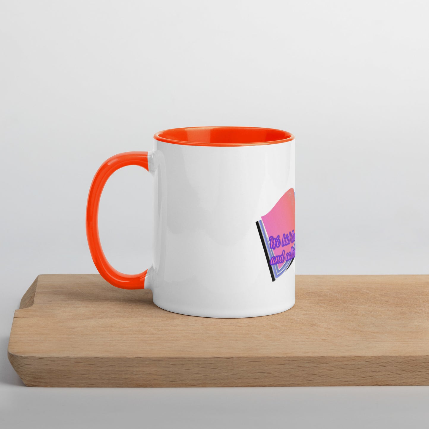 Fiction Mug With Color Inside