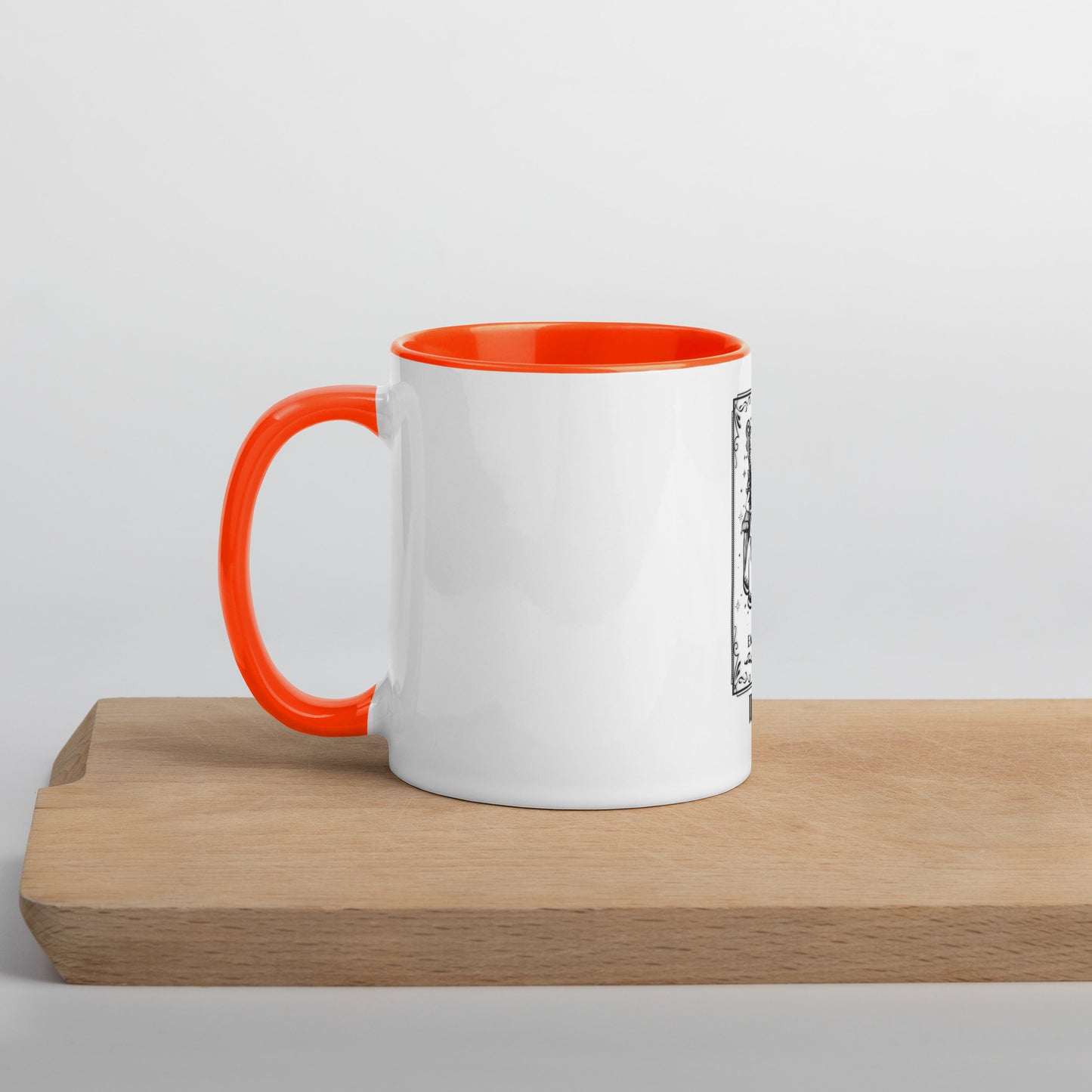 Empress (Black) Mug With Color Inside