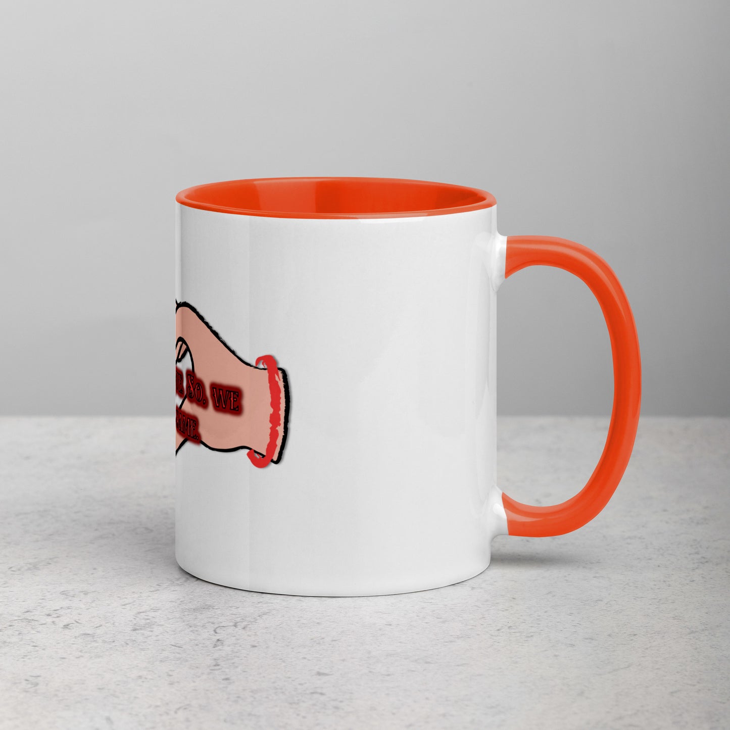 Unique Mug With Color Inside