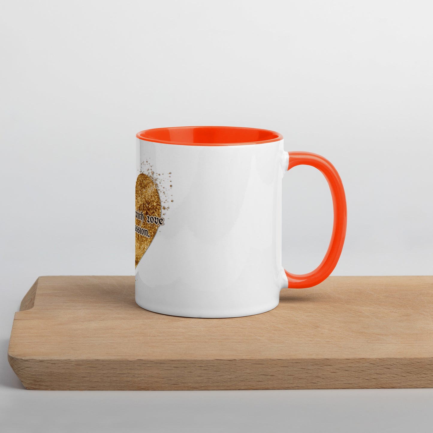 Affirmation #2 Mug With Color Inside