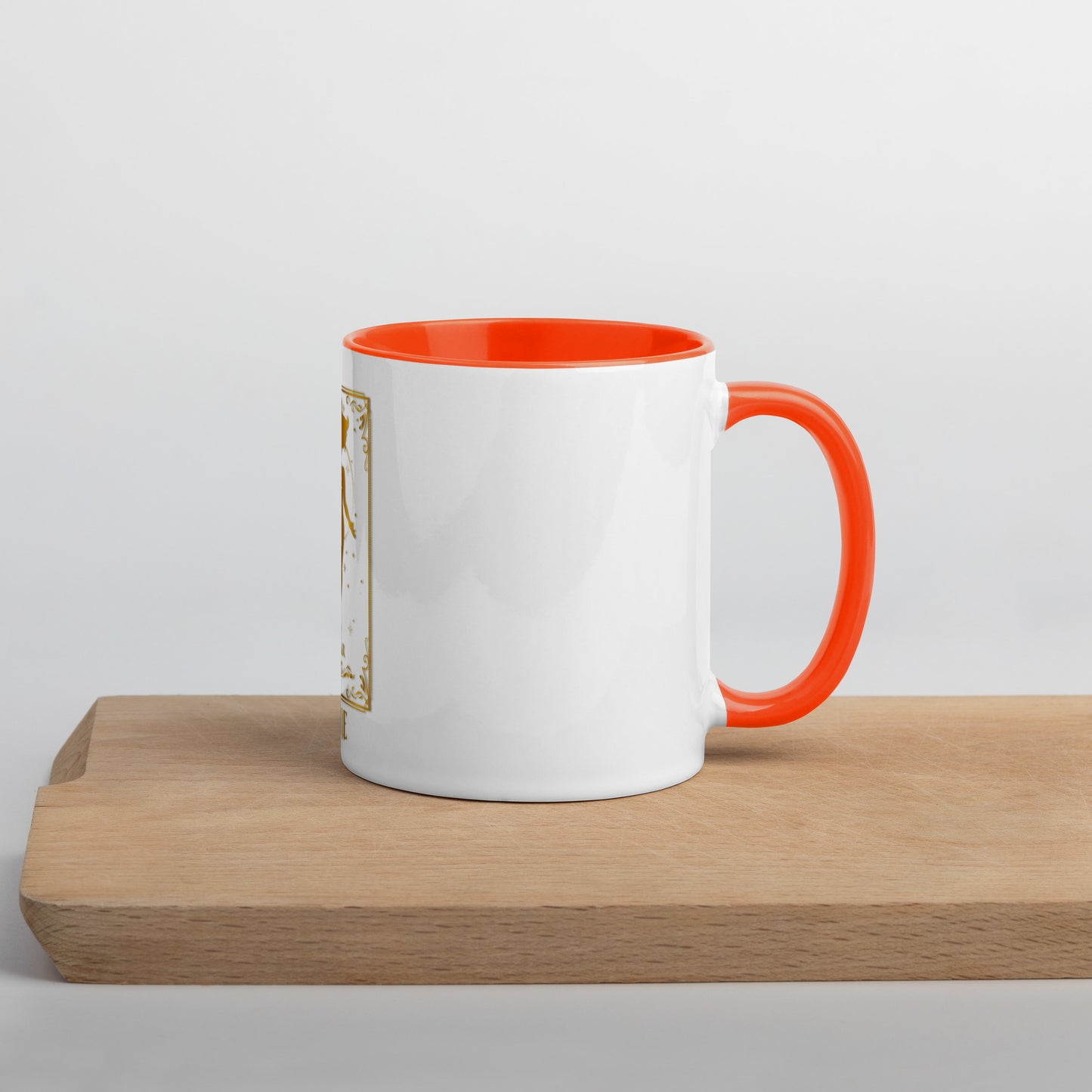 Star (Gold) Mug With Color Inside