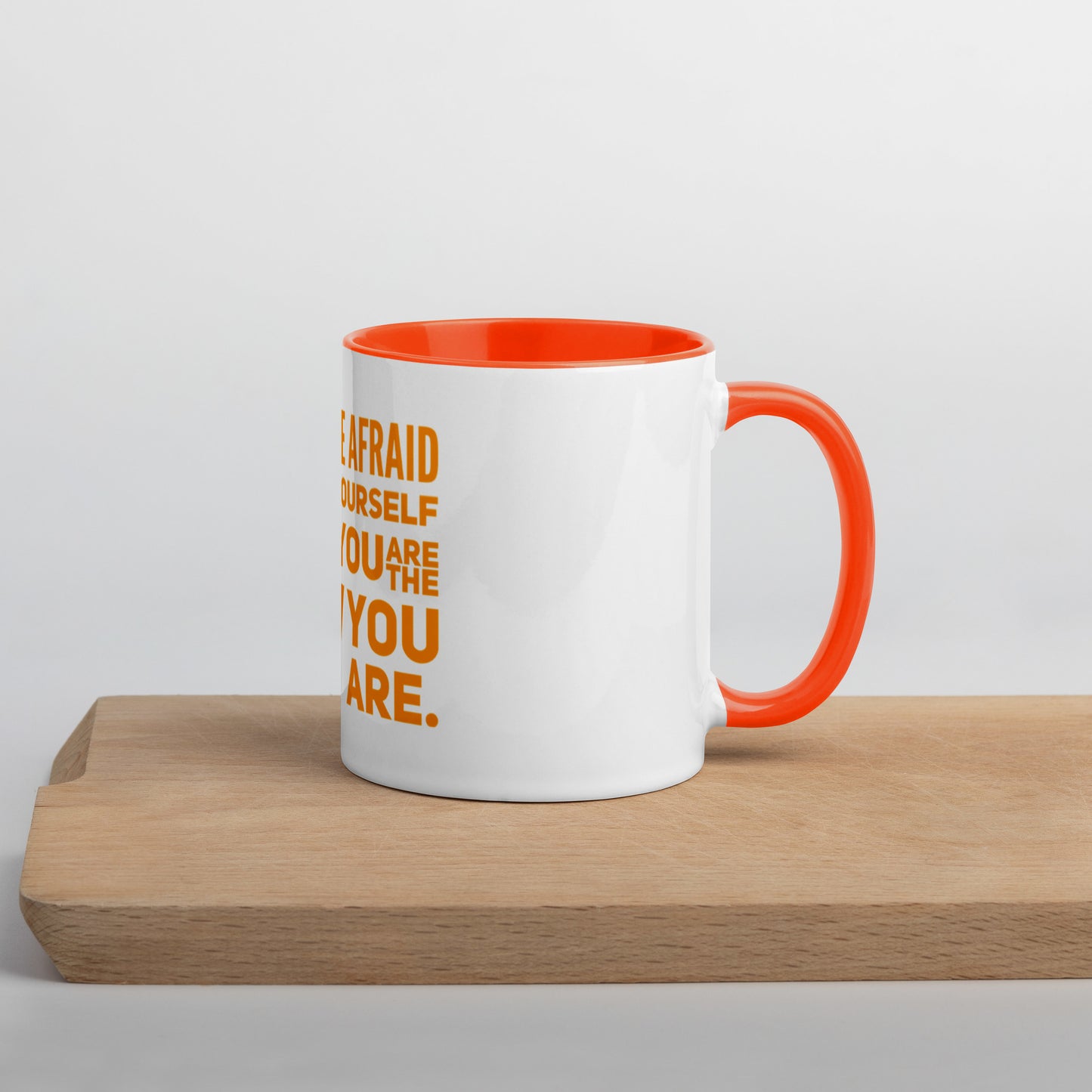 Ask Yourself #2 Mug With Color Inside