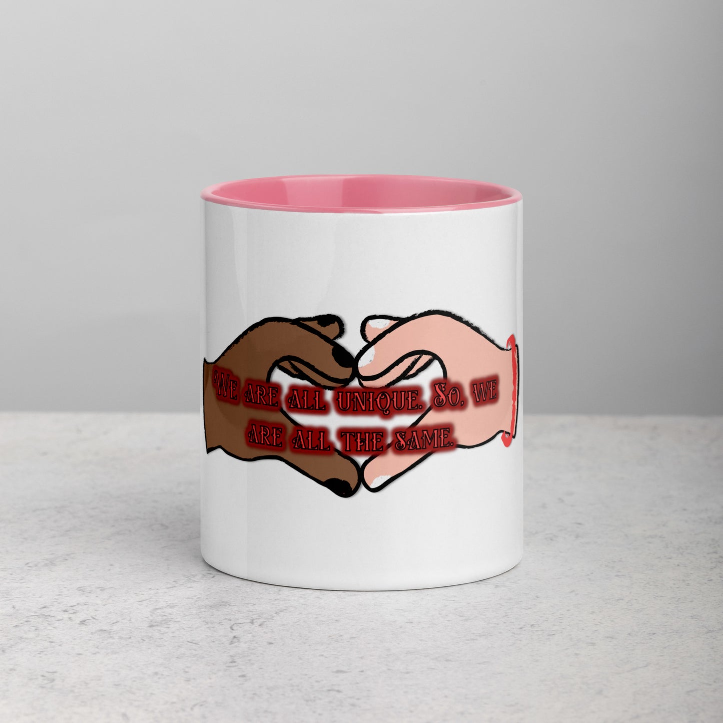 Unique Mug With Color Inside