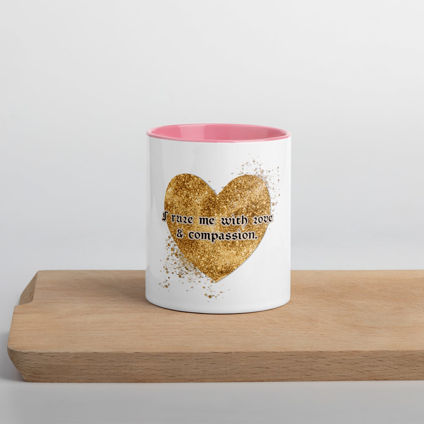 Affirmation #2 Mug With Color Inside