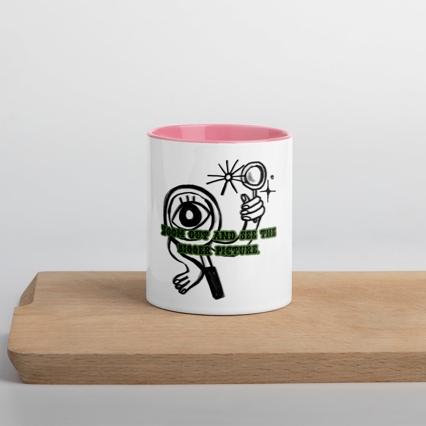 Different Lens Mug With Color Inside