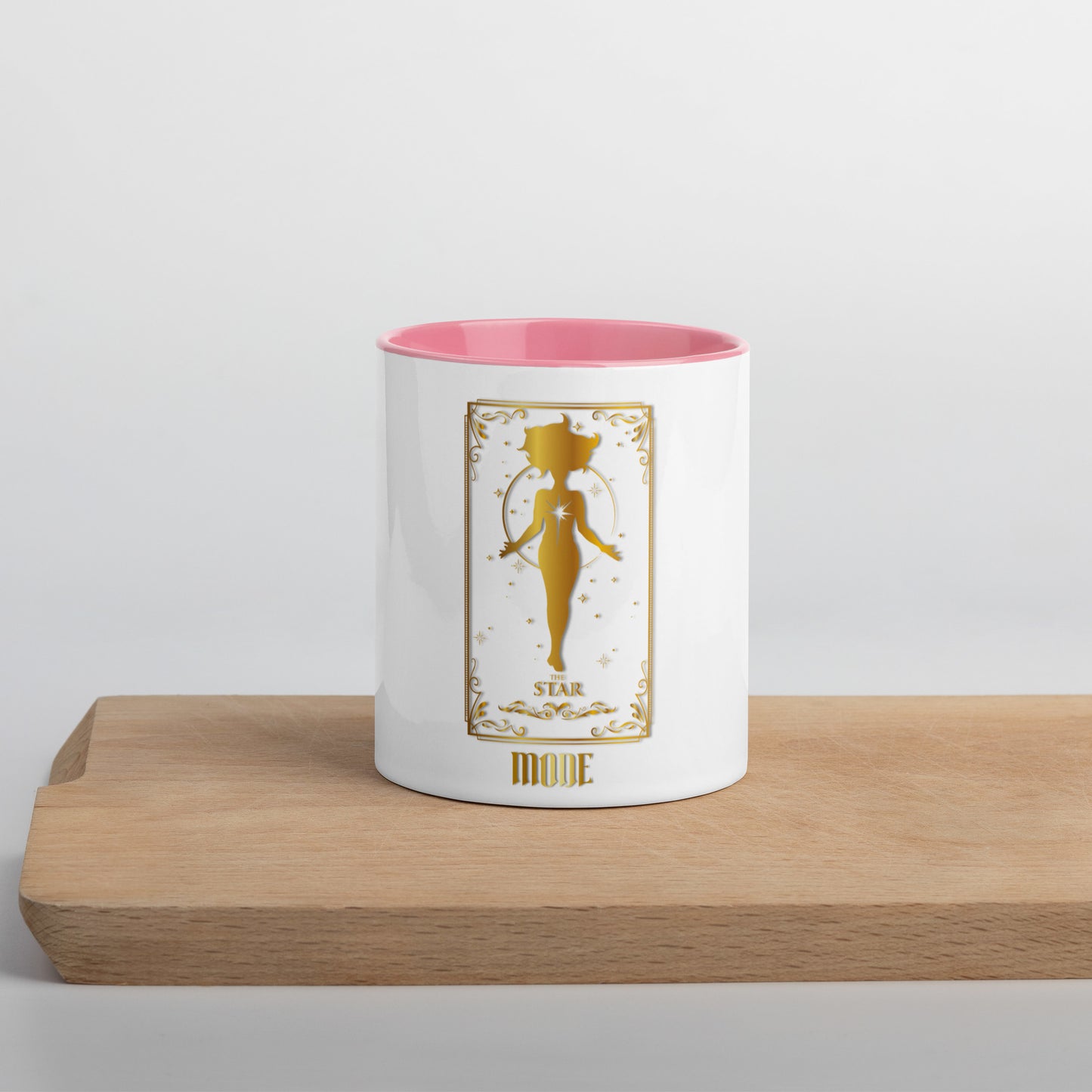 Star (Gold) Mug With Color Inside