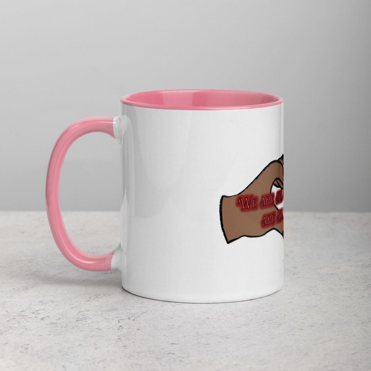 Unique Mug With Color Inside