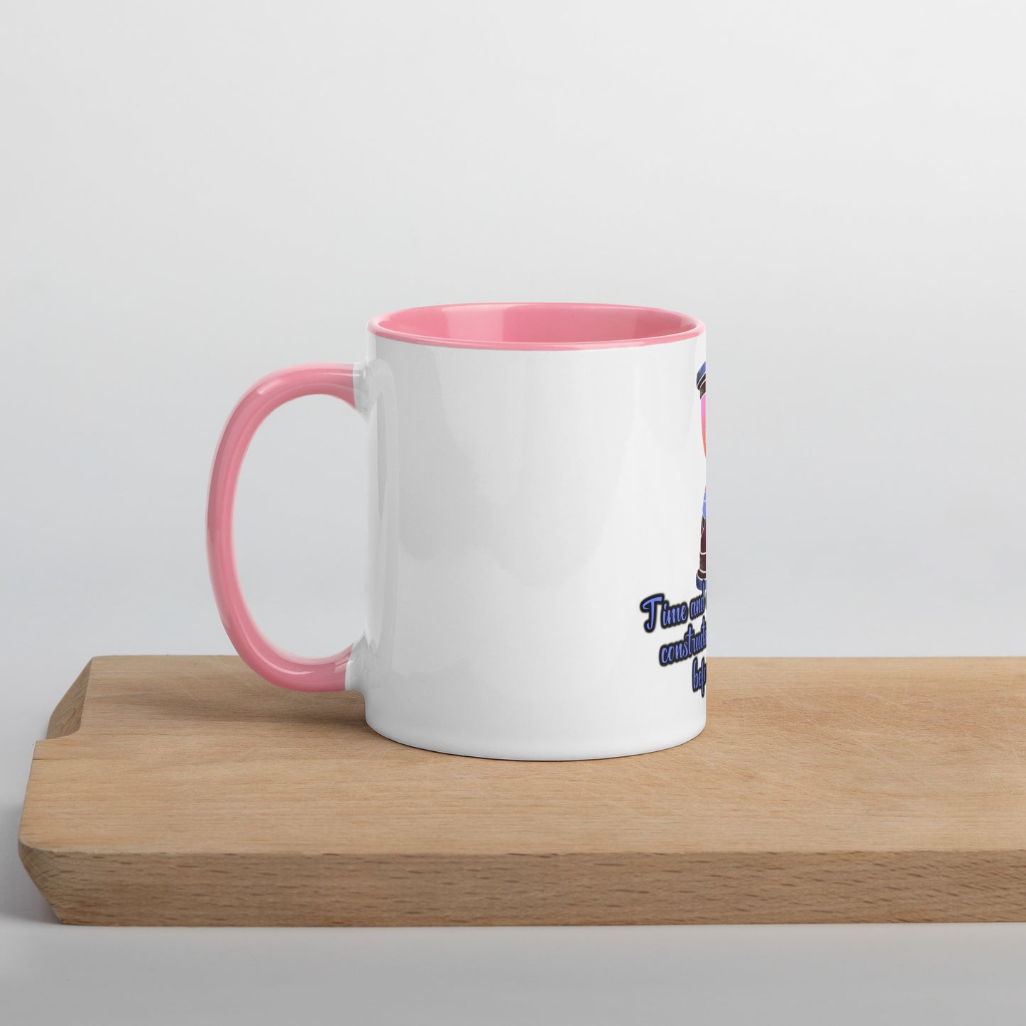 Hourglass Mug With Color Inside