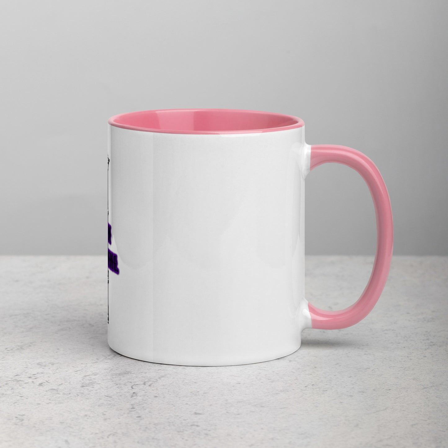 Time #2 Mug With Color Inside