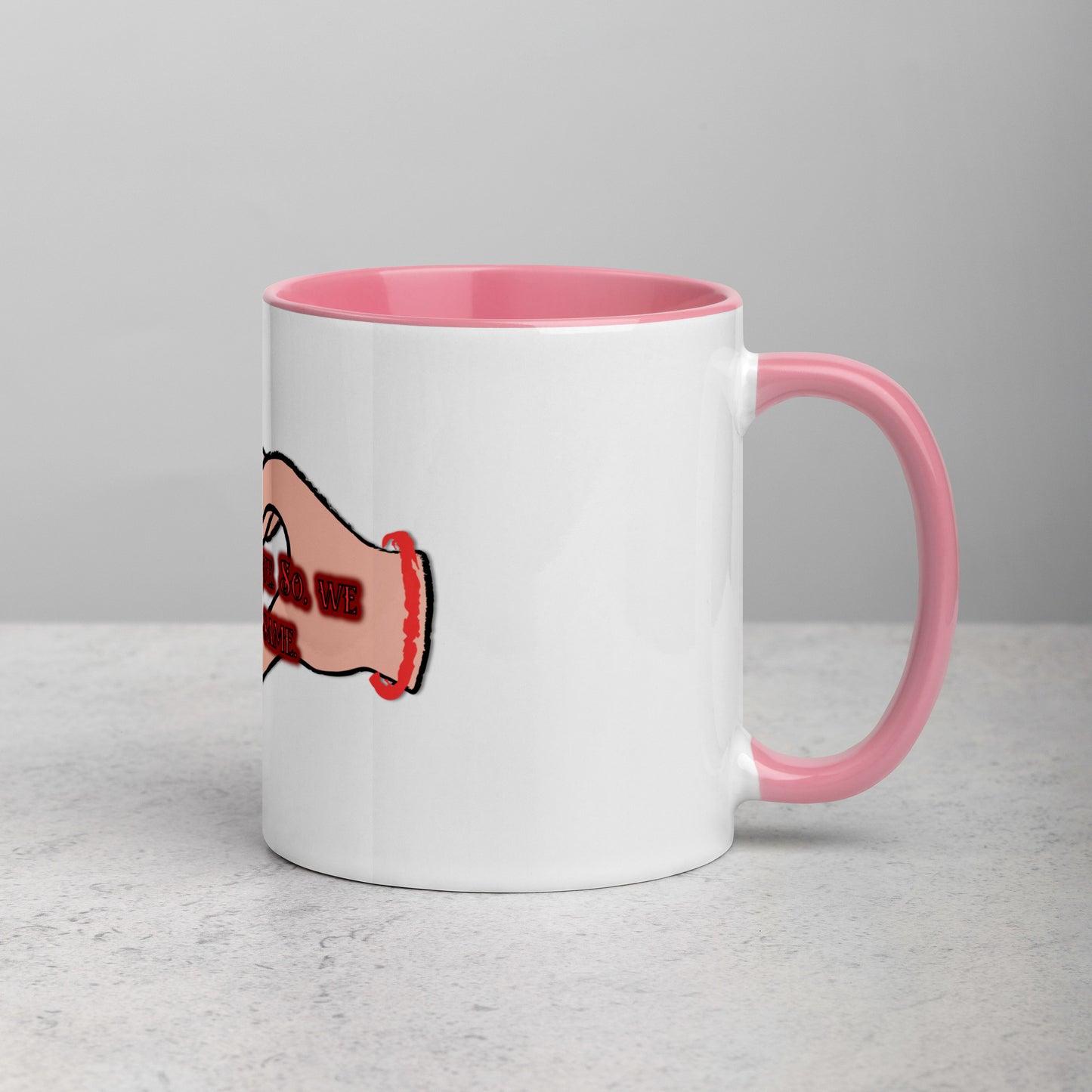 Unique Mug With Color Inside