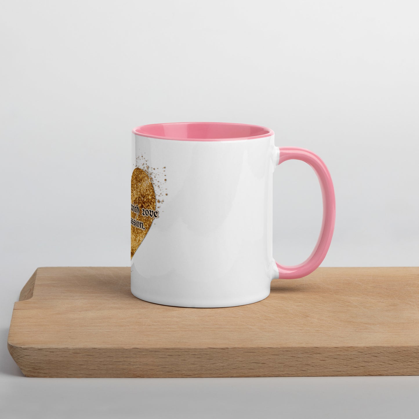 Affirmation #2 Mug With Color Inside