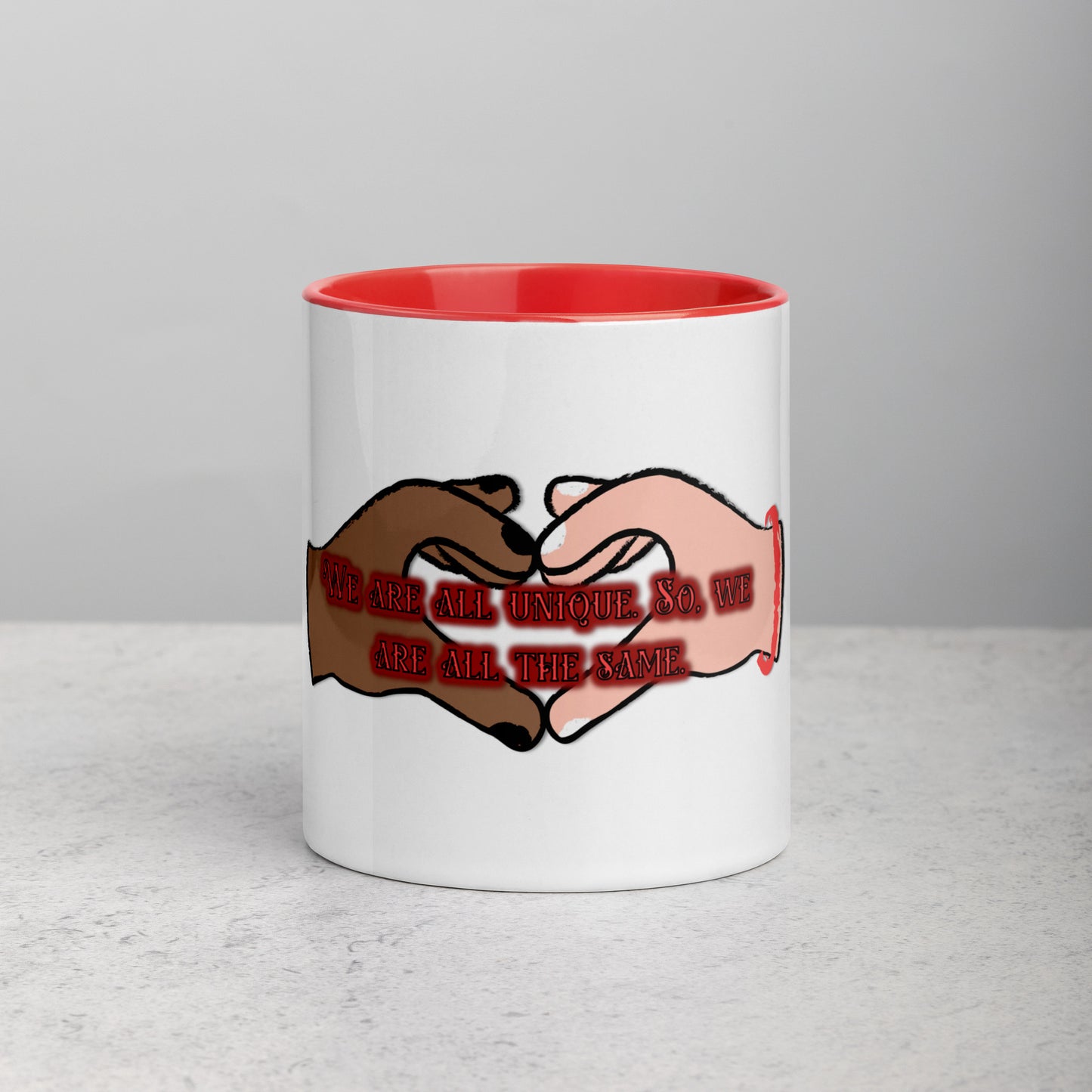 Unique Mug With Color Inside