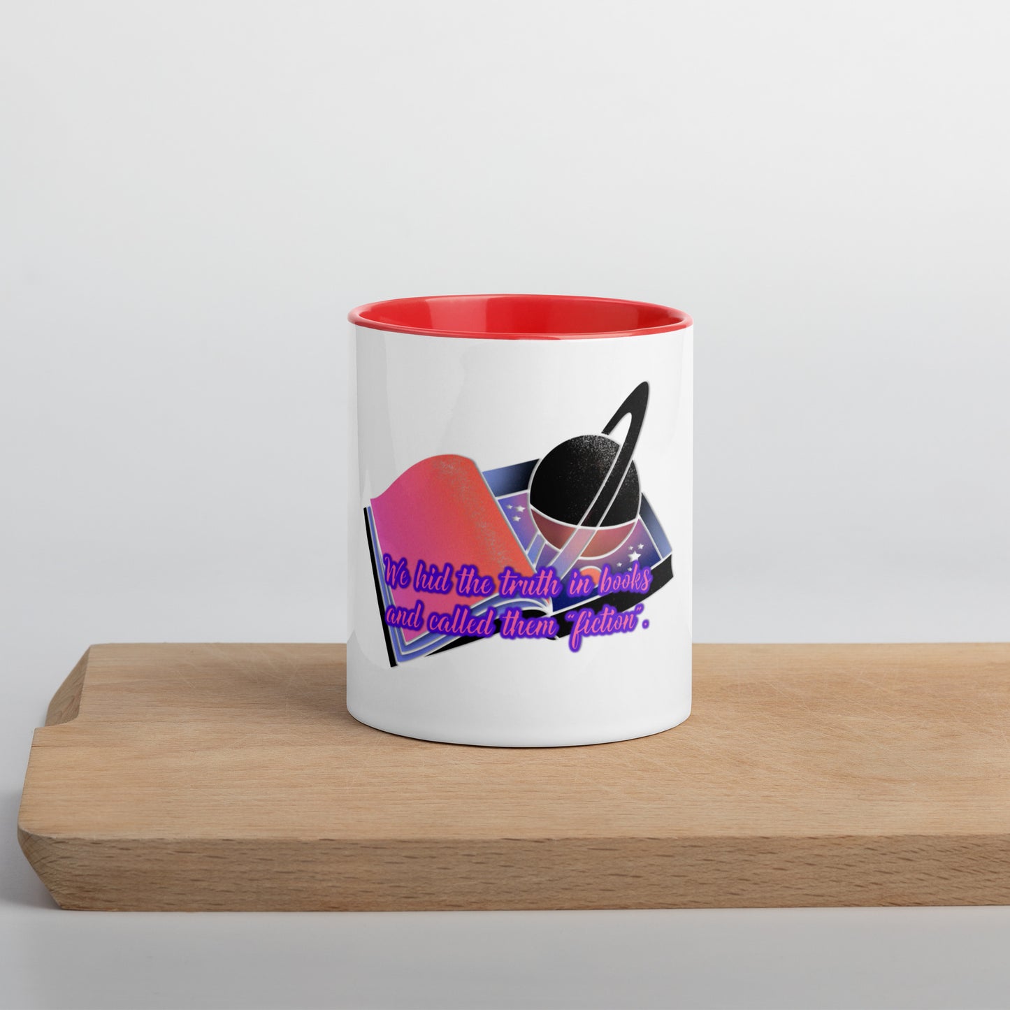 Fiction Mug With Color Inside