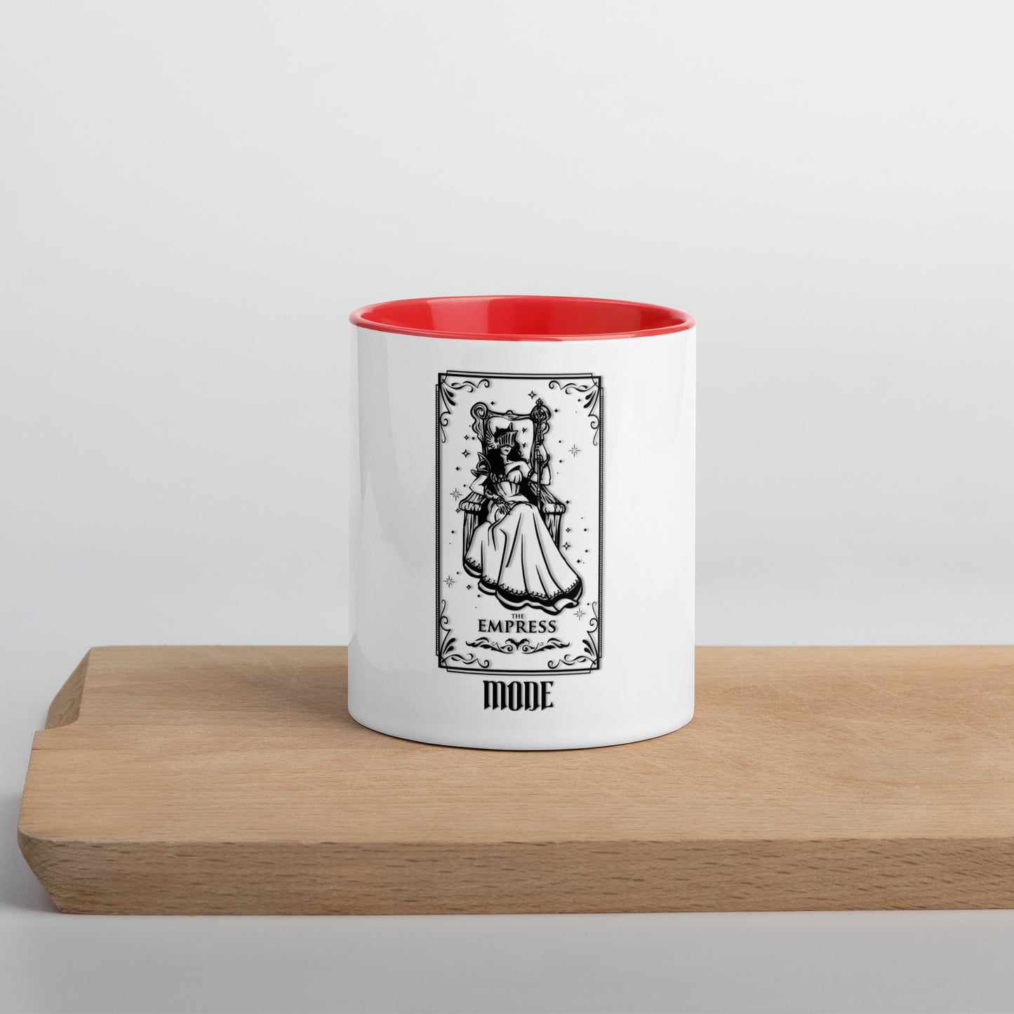Empress (Black) Mug With Color Inside