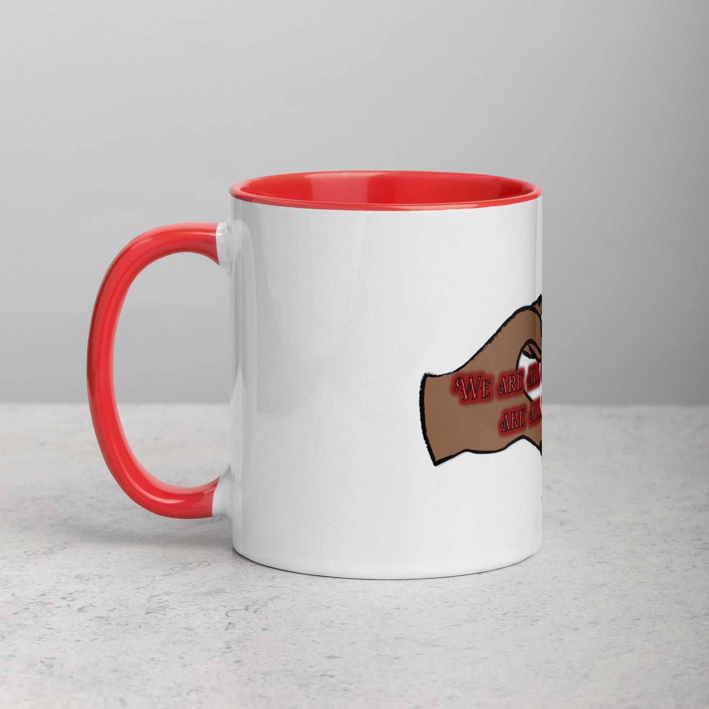 Unique Mug With Color Inside