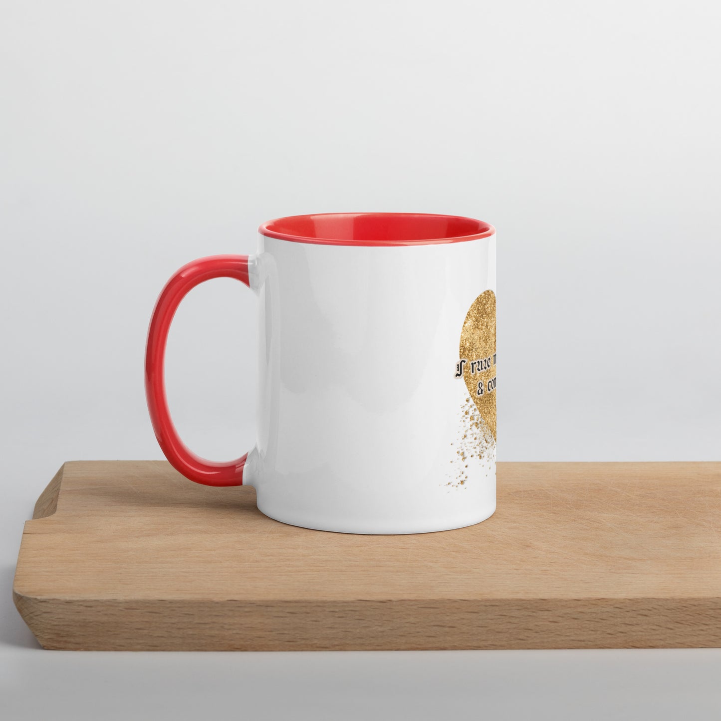 Affirmation #2 Mug With Color Inside