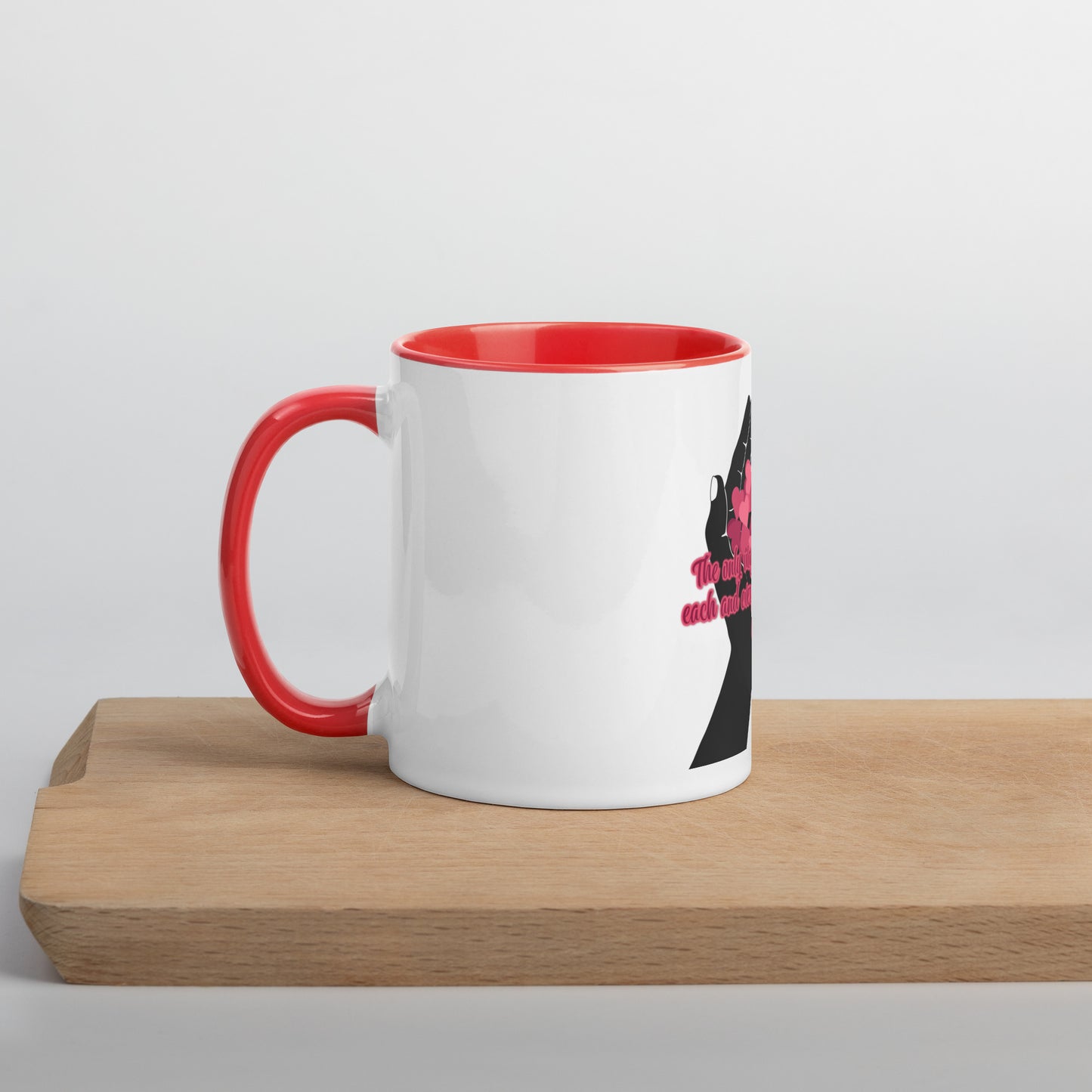 Each & Every #2 Mug With Color Inside