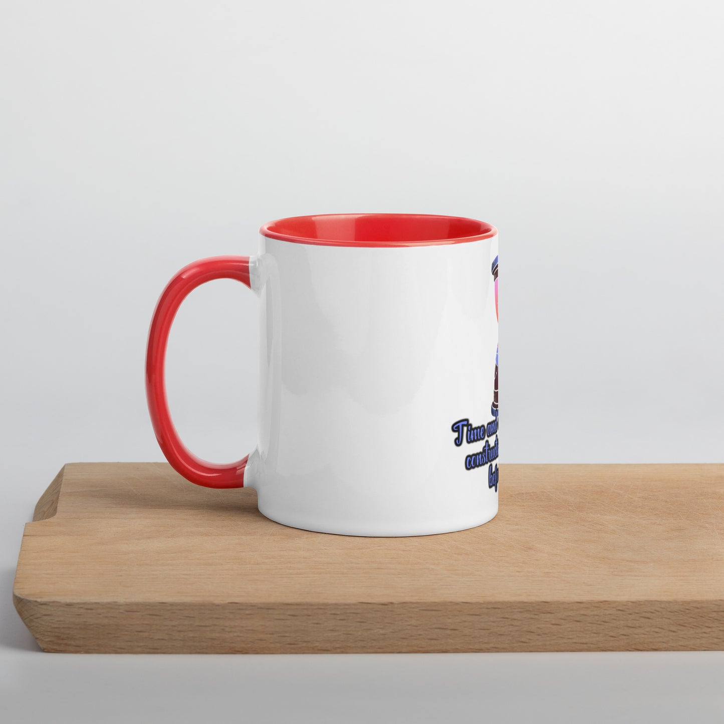 Hourglass Mug With Color Inside