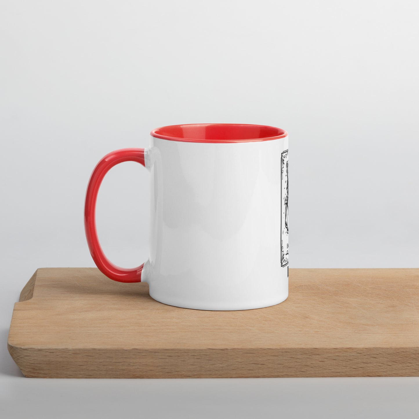 Empress (Black) Mug With Color Inside