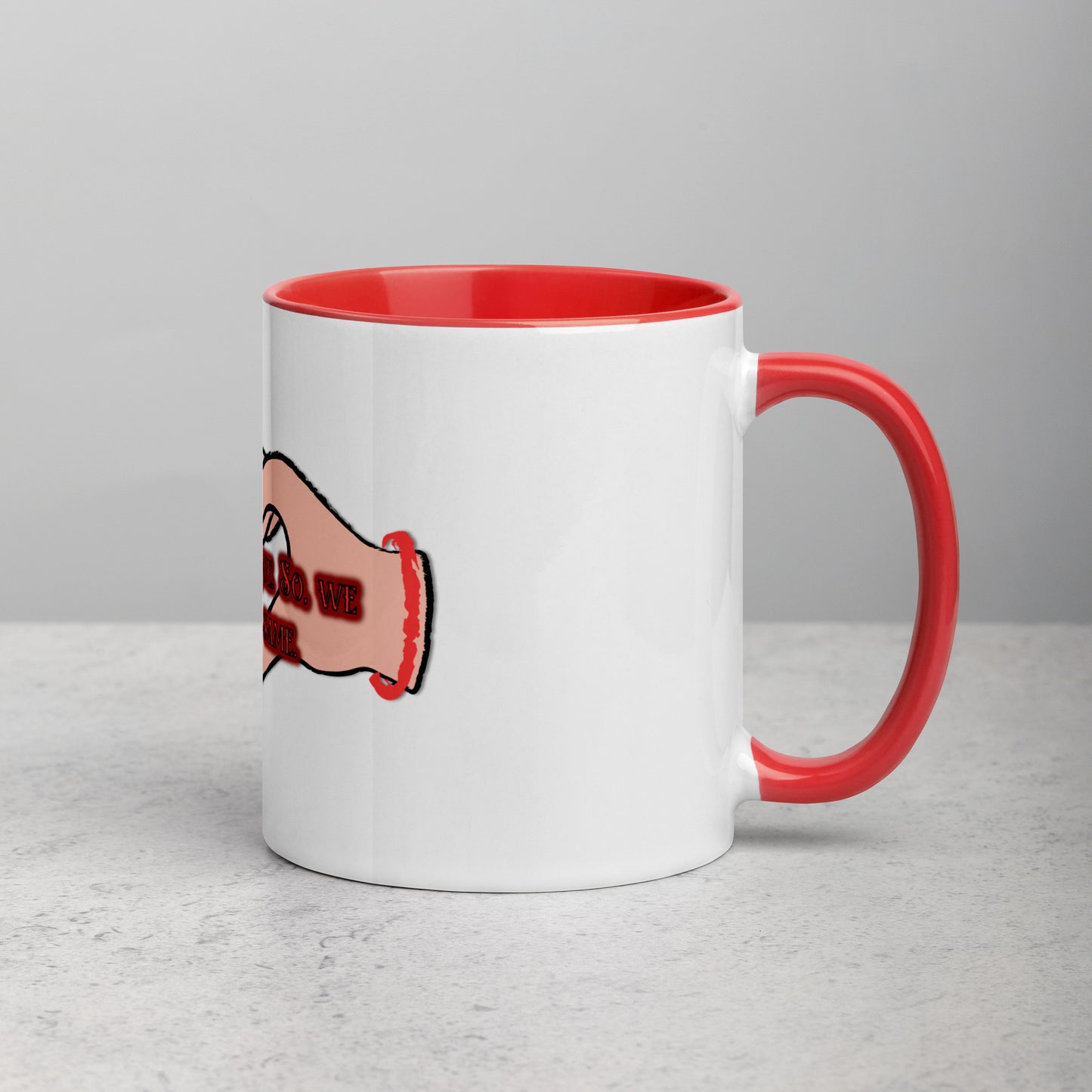 Unique Mug With Color Inside