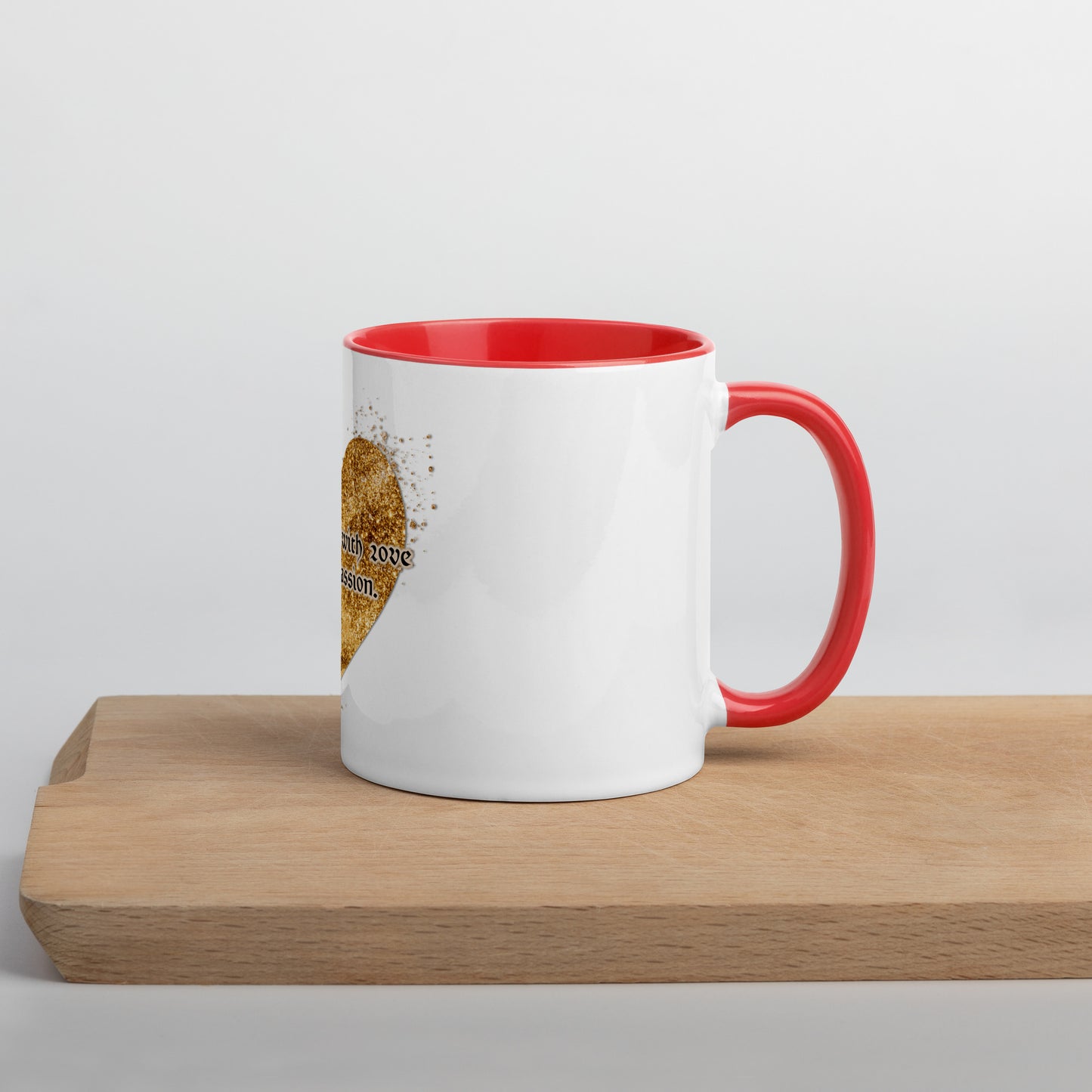 Affirmation #2 Mug With Color Inside