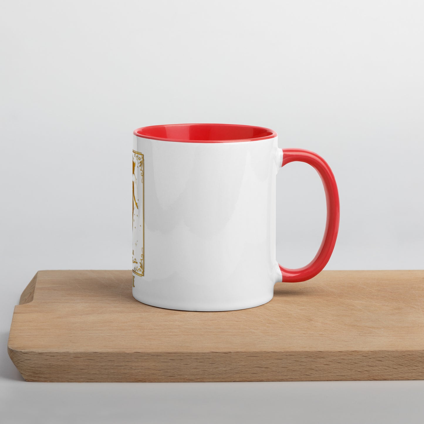 Star (Gold) Mug With Color Inside
