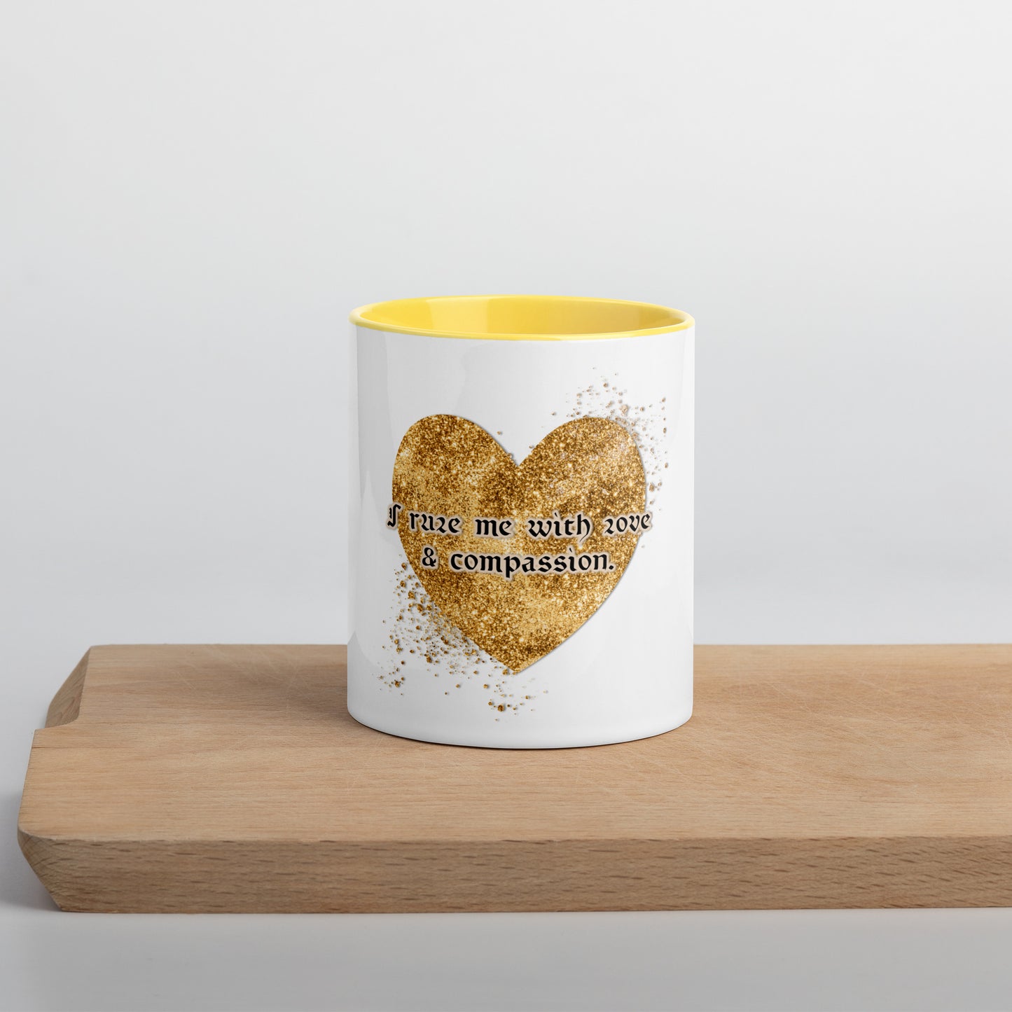 Affirmation #2 Mug With Color Inside