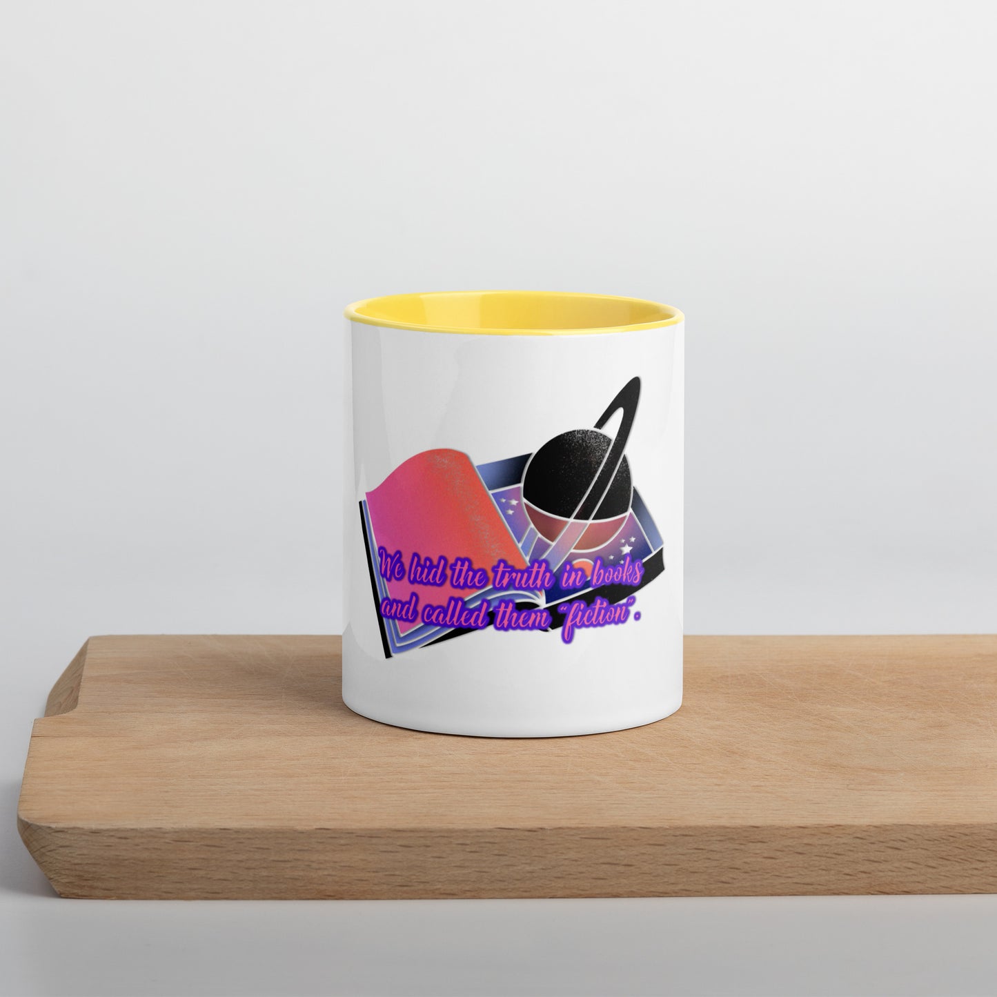 Fiction Mug With Color Inside