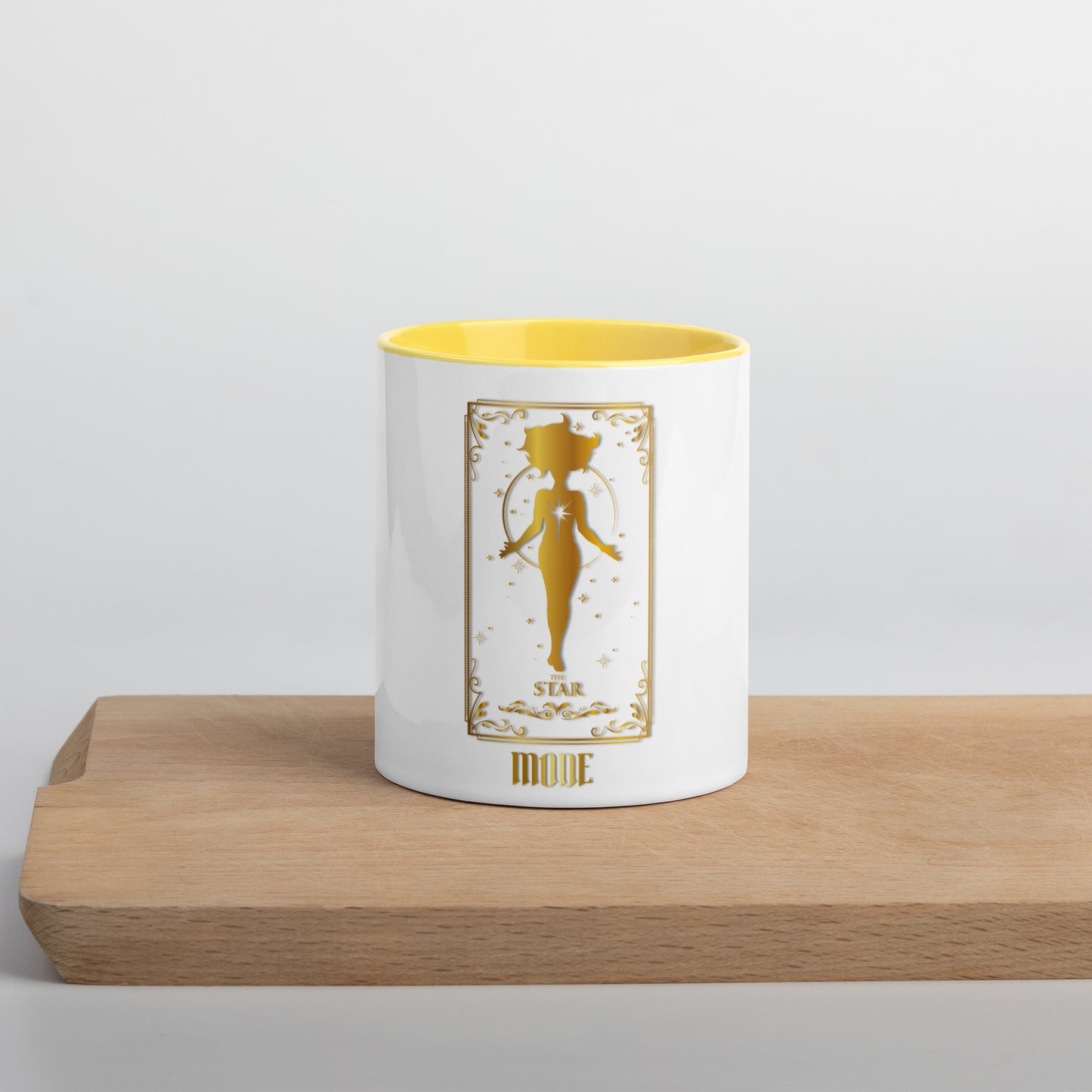 Star (Gold) Mug With Color Inside