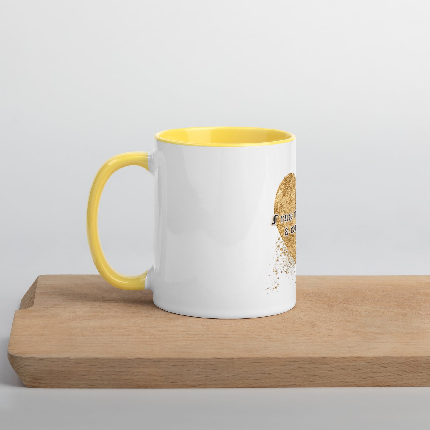 Affirmation #2 Mug With Color Inside
