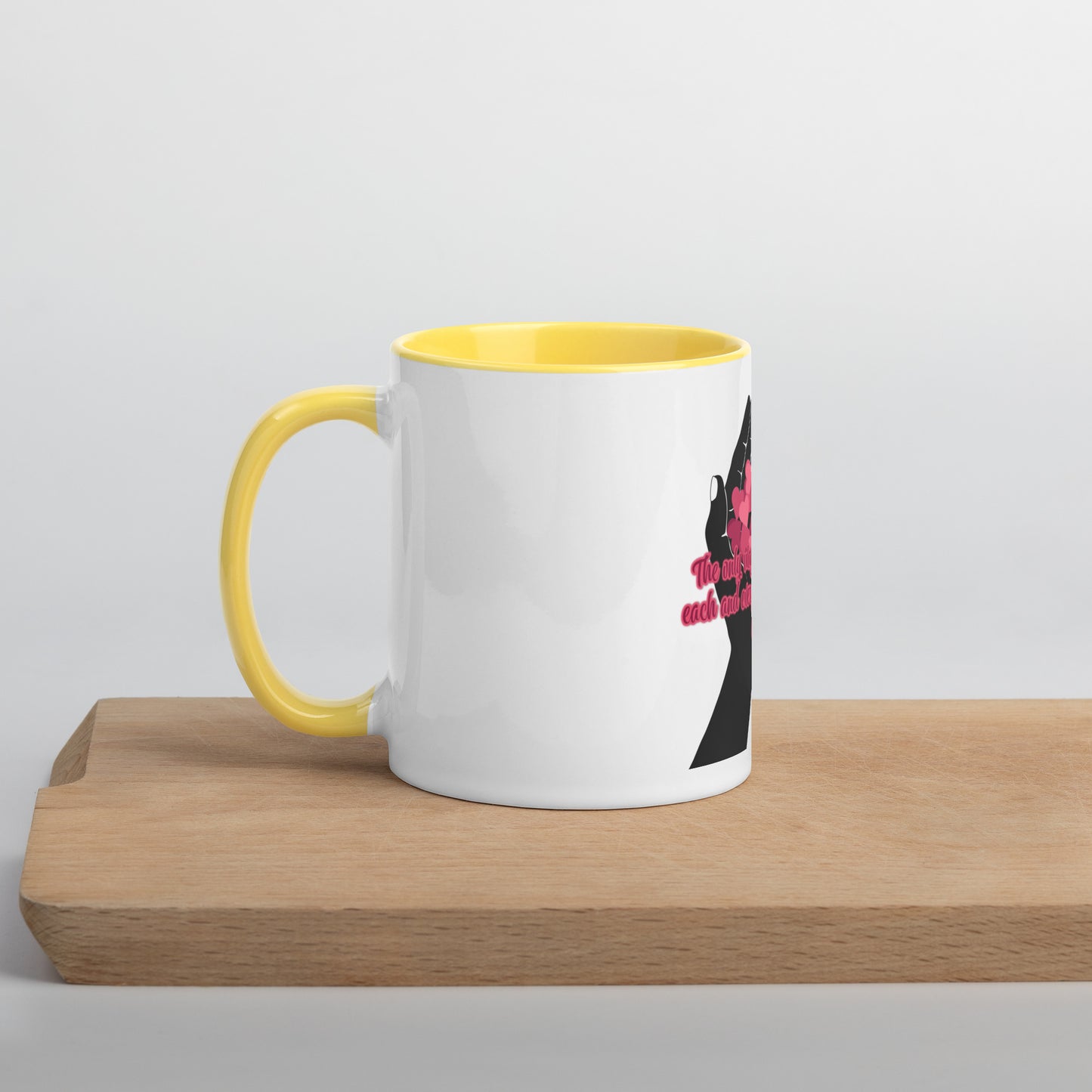 Each & Every #2 Mug With Color Inside