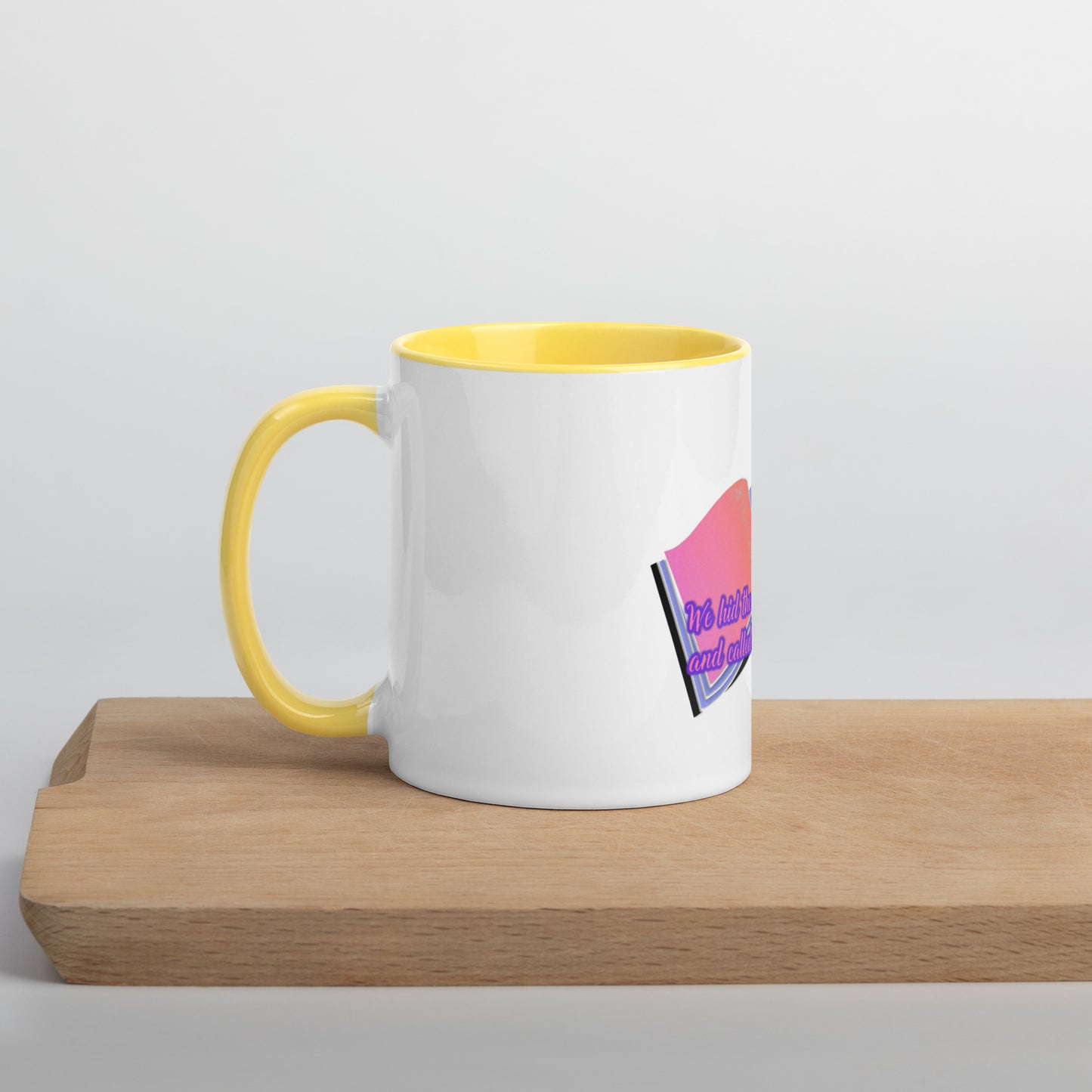 Fiction Mug With Color Inside