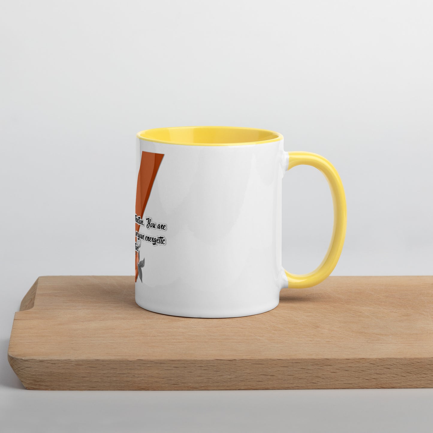 Law Of Resonance Mug With Color Inside