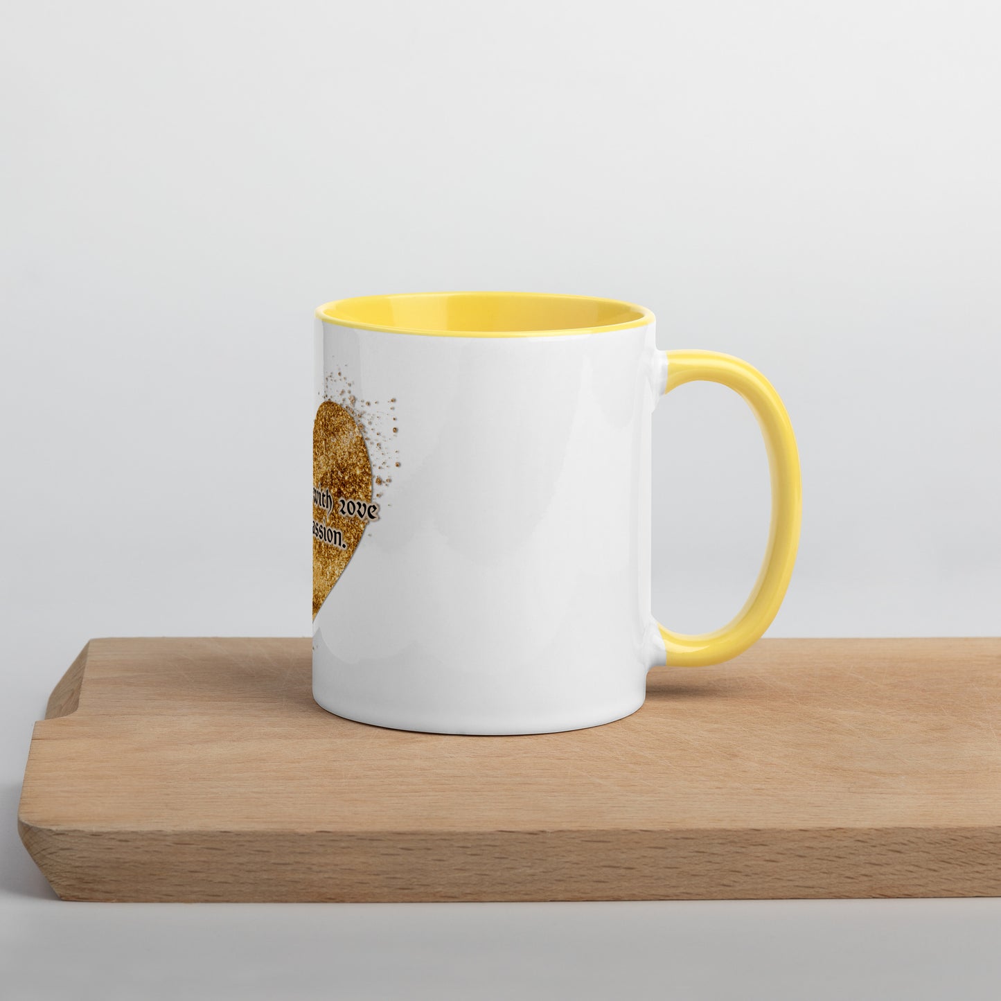 Affirmation #2 Mug With Color Inside