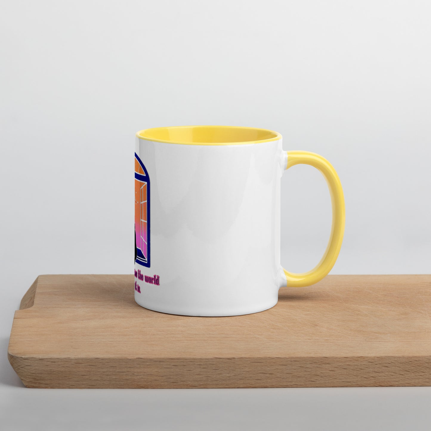 Your Window Mug With Color Inside