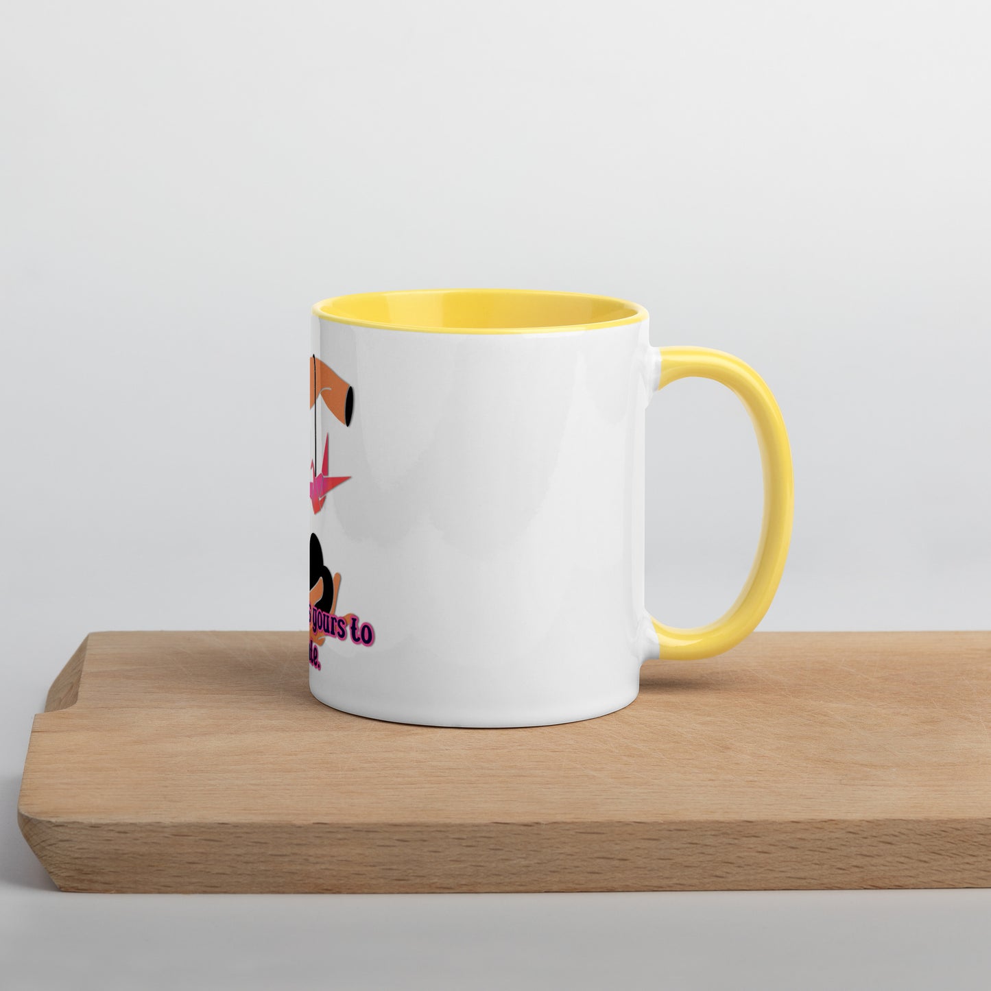 Your Life Mug With Color Inside