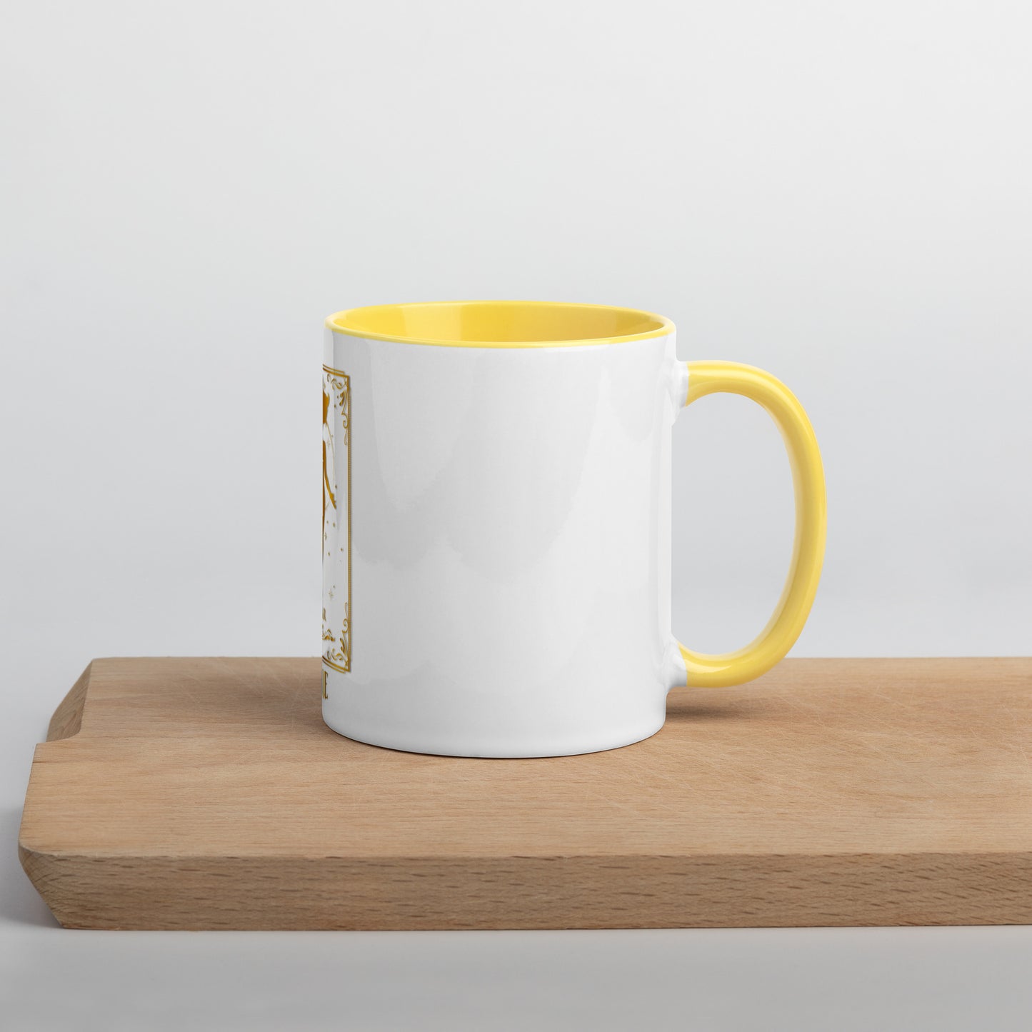 Star (Gold) Mug With Color Inside