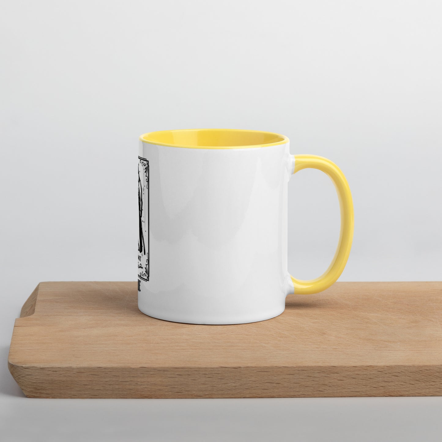 Hermit (Black) Mug With Color Inside