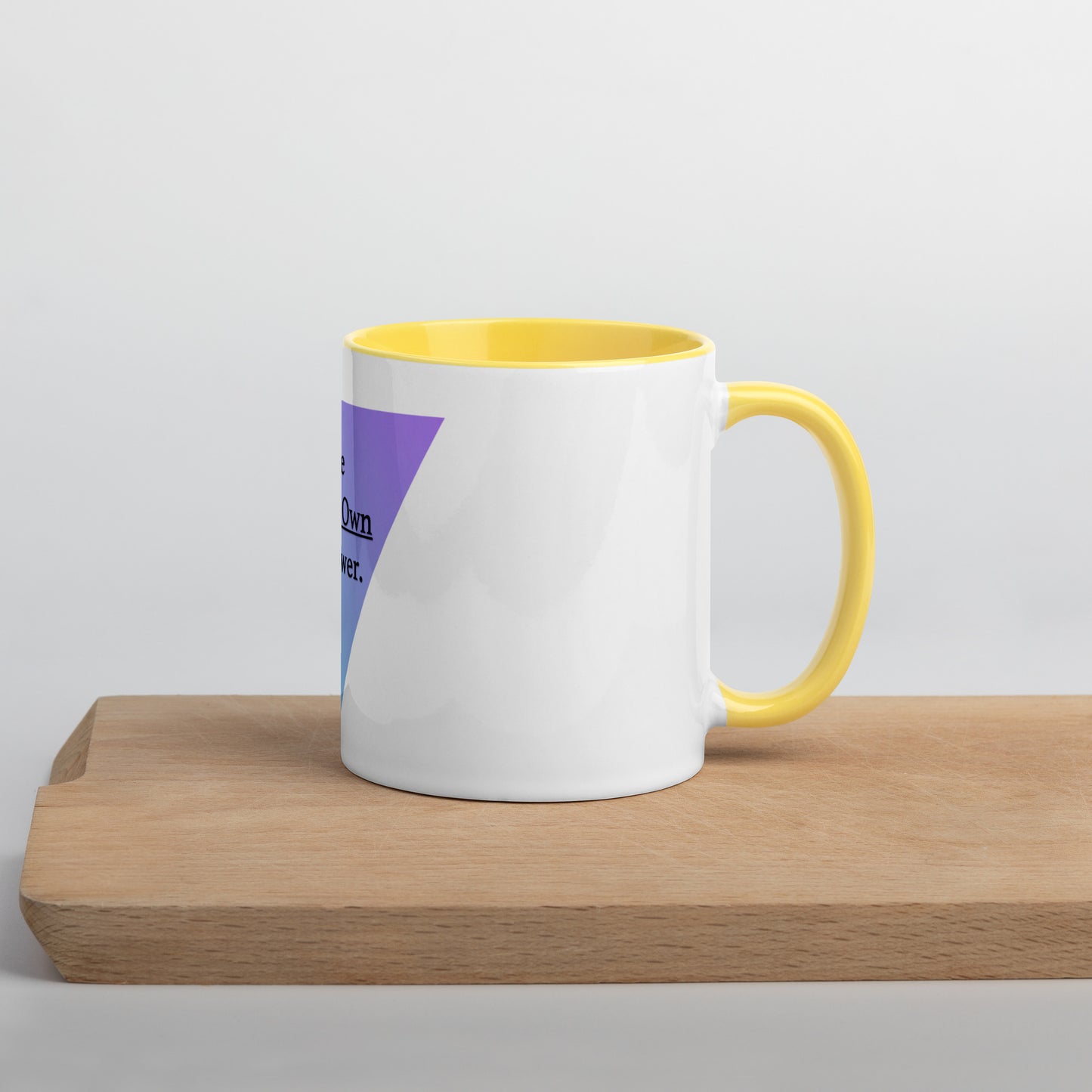 The Answer (Triangle) Mug With Color Inside