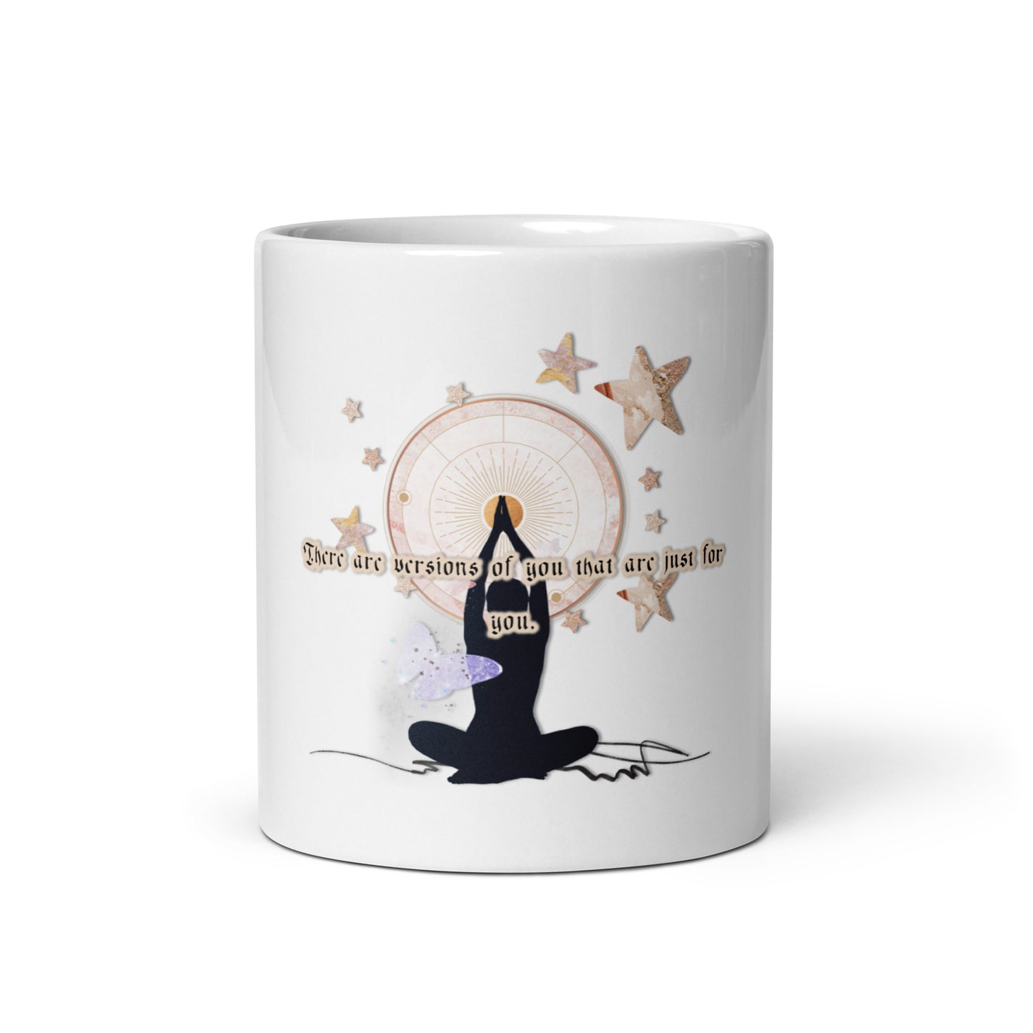 Just For You White Glossy Mug