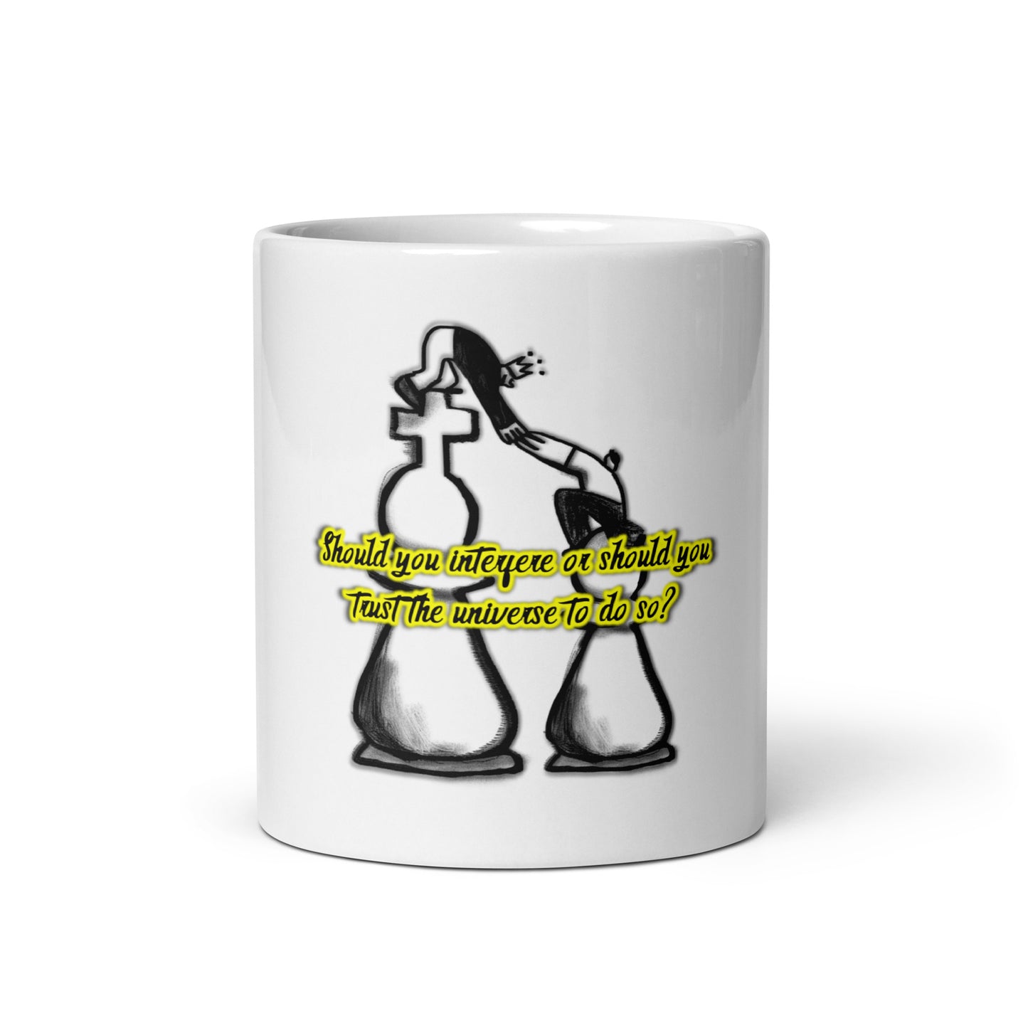Highest Good #4 White Glossy Mug